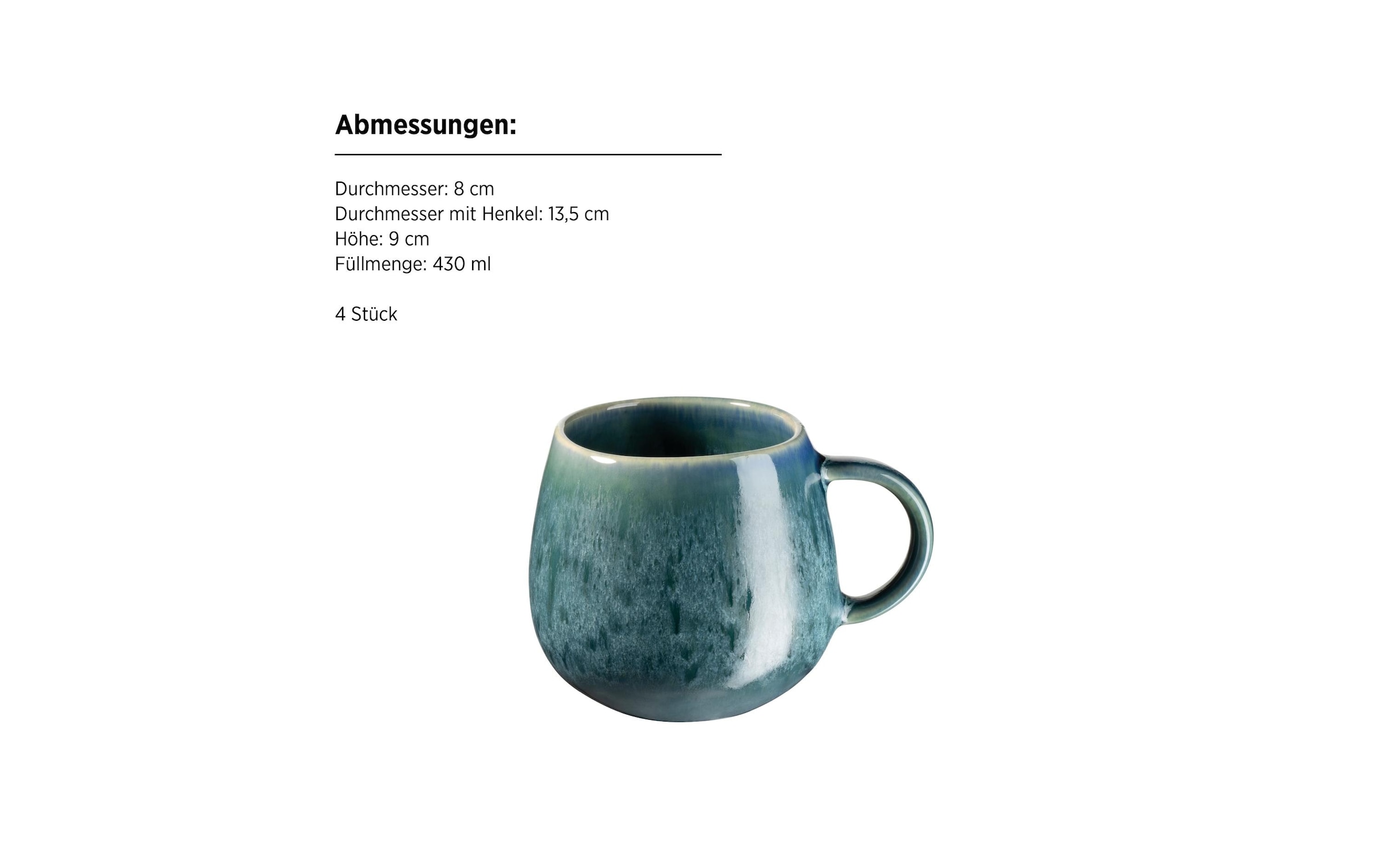 MÄSER Frühstücks-Geschirrset »Carellia 12-teilig«