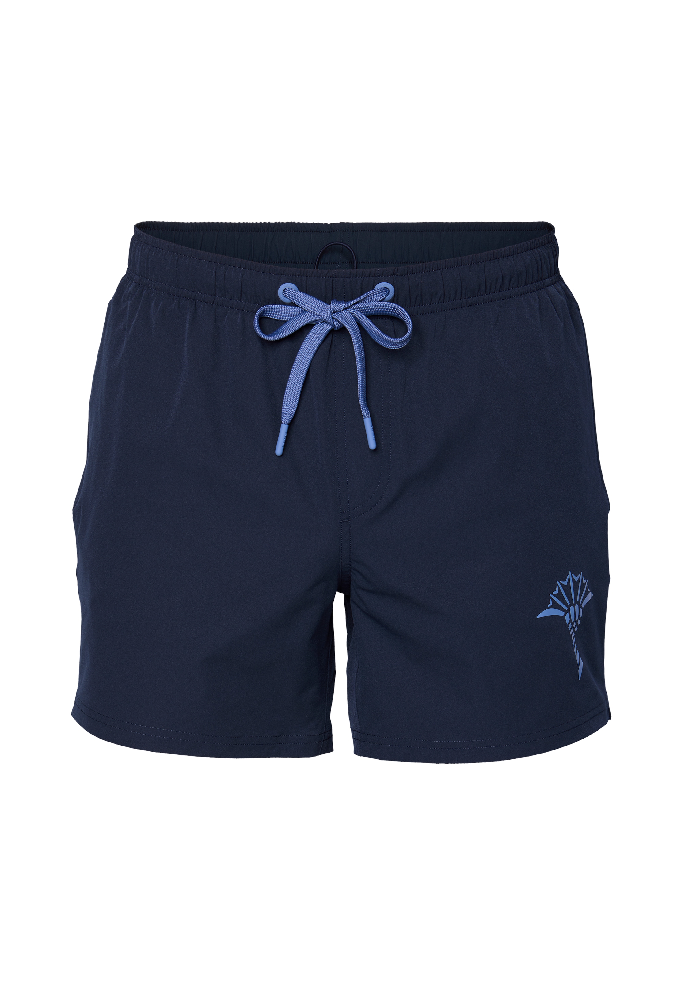 JOOP! Short de bain »Solid Cornflower« avec poches latérales et cordon de serrage