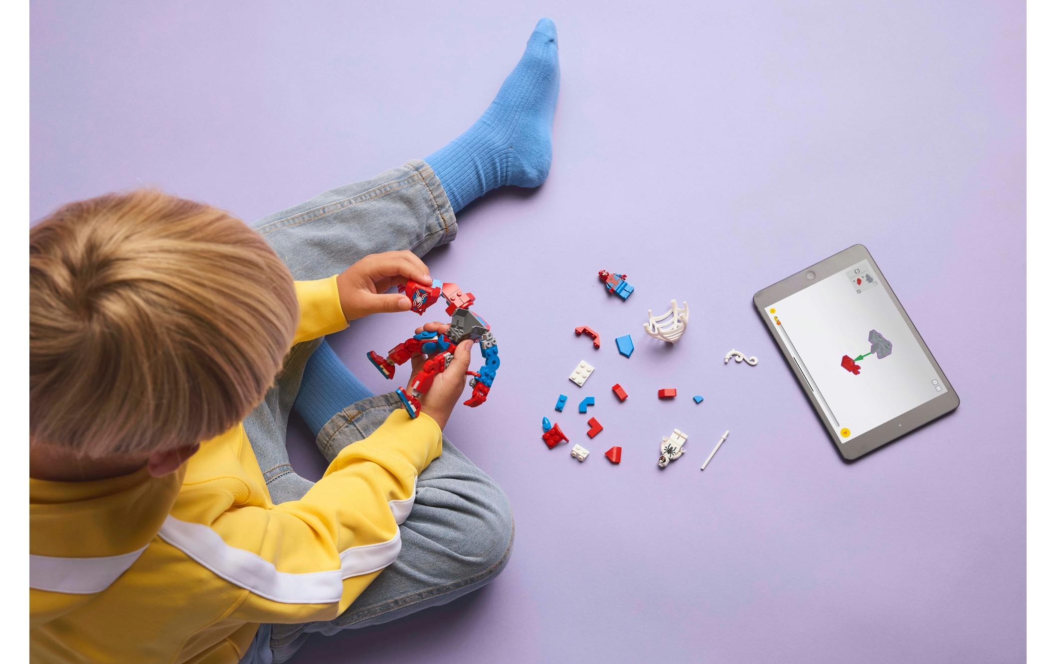 LEGO® Spielbausteine »Marvel Spider-Man Mech vs. Anti-Venom 76308«