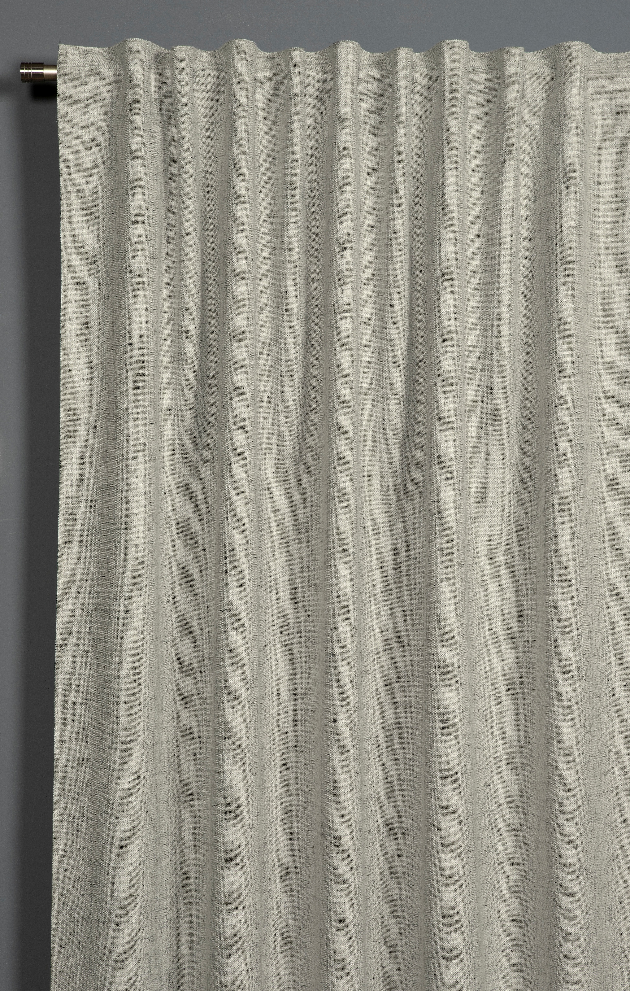 Sehlbach Gardine »Schal Blackout Struktur« Schlaufen 1 Stk. tlg. mit Gardinenband und verdeckten Schlaufen