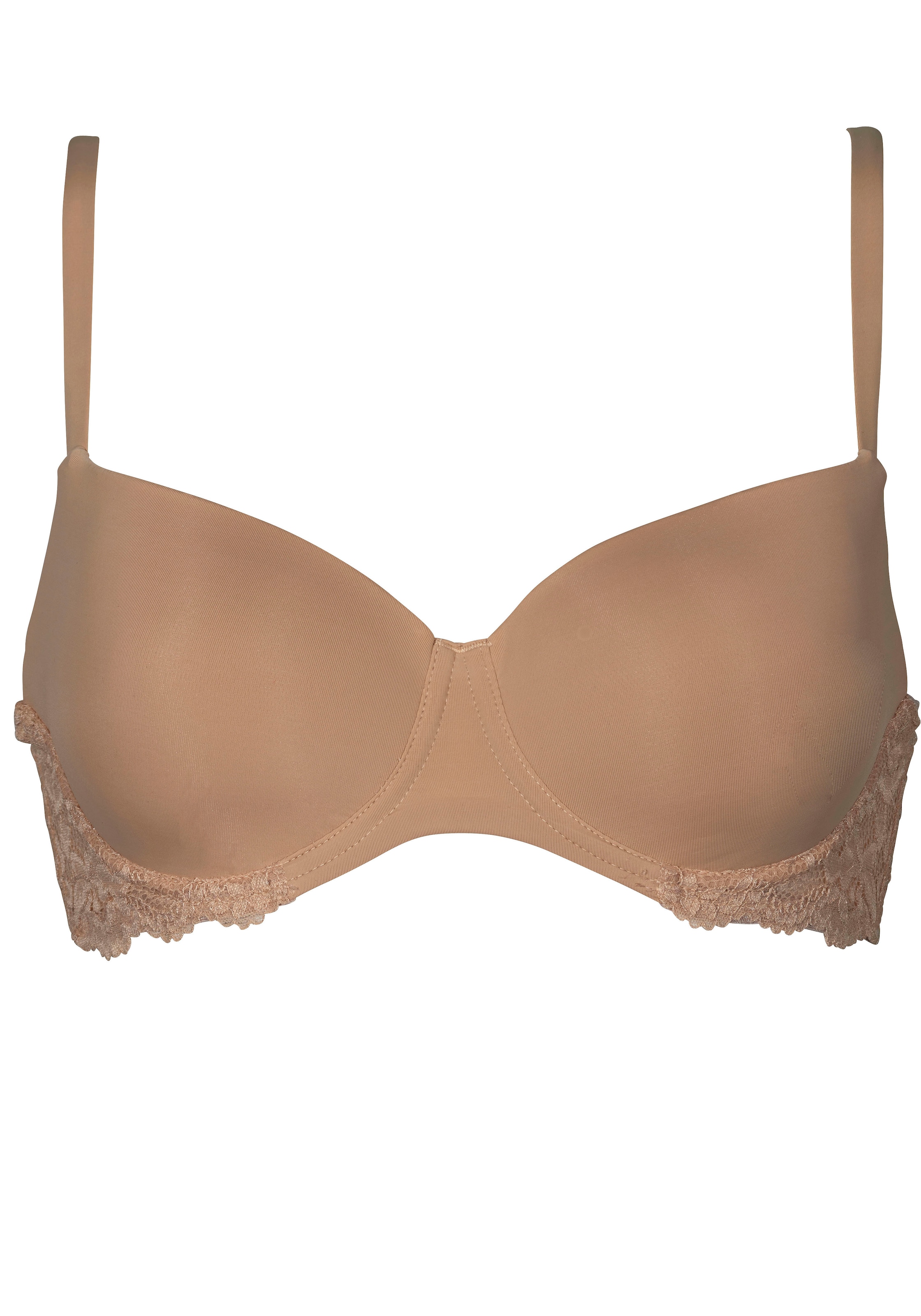 After Eden T-Shirt-BH »JILL« mit Schale, mit Bügel, verstellbare Träger, mit Spitze, feminin