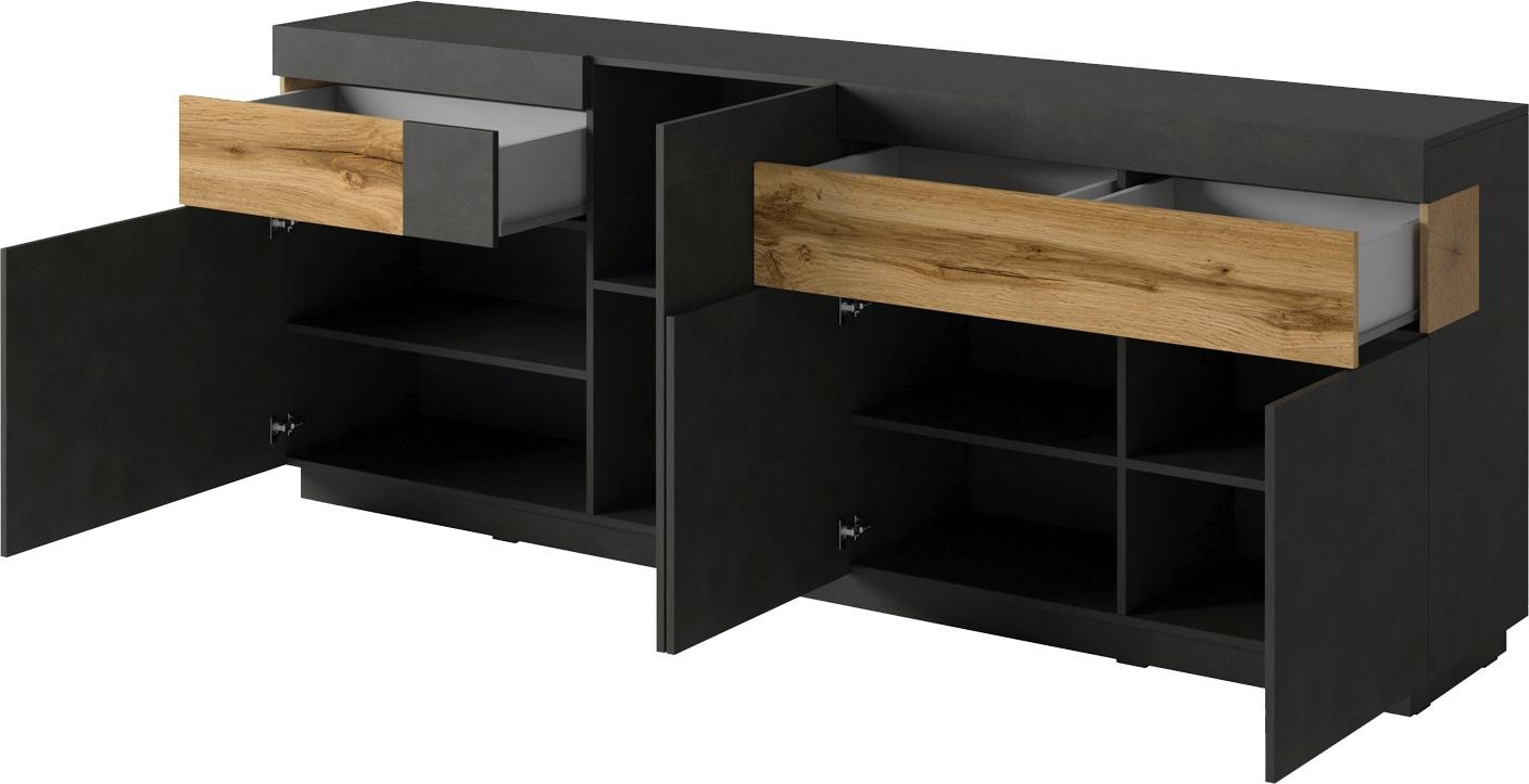 INOSIGN Sideboard »SILKE« Breite 218, 5 cm