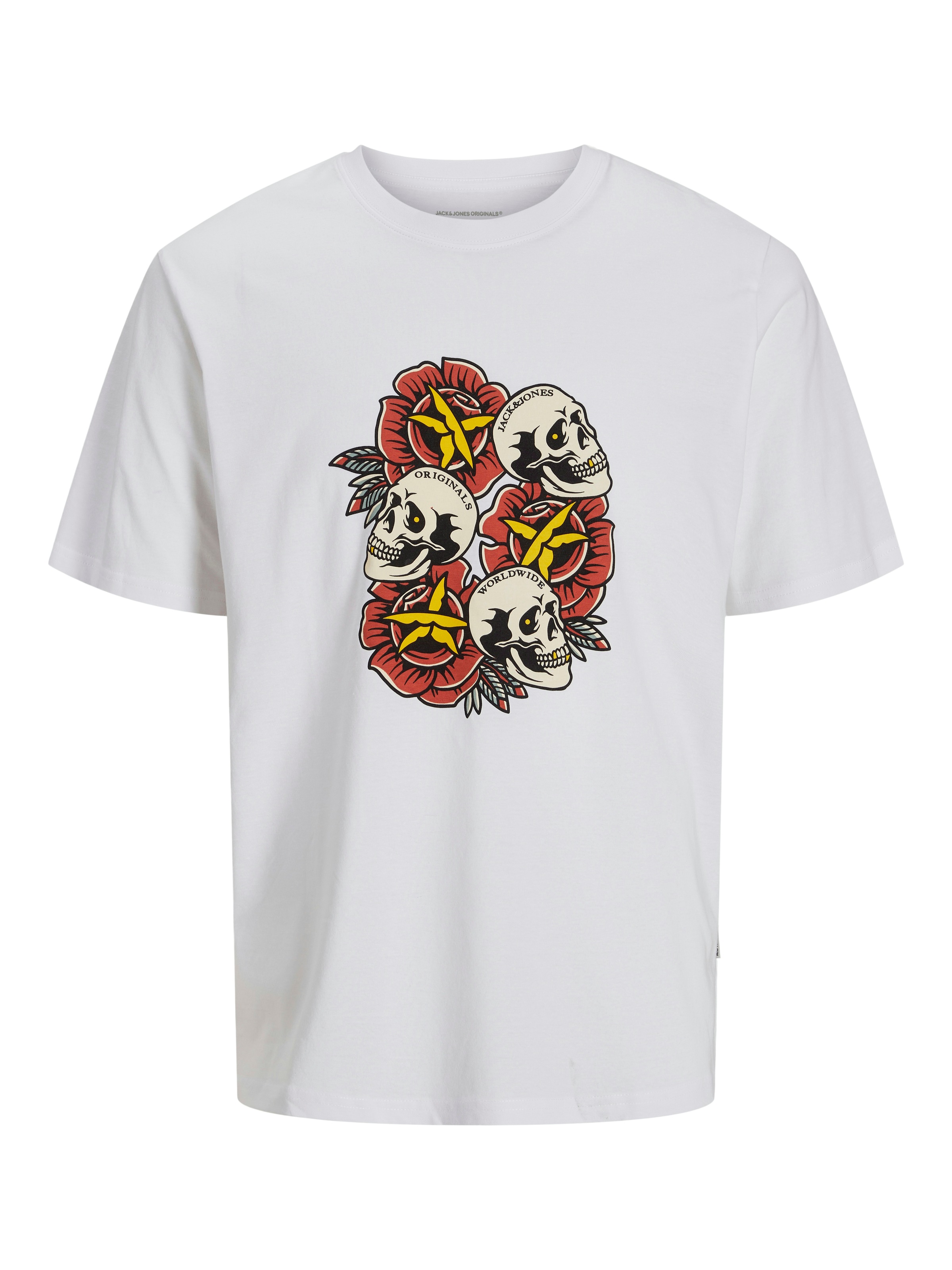 Jack & Jones Junior T-Shirt »JORANATOMY SKULL TEE SS CREW NECK SN JNR«