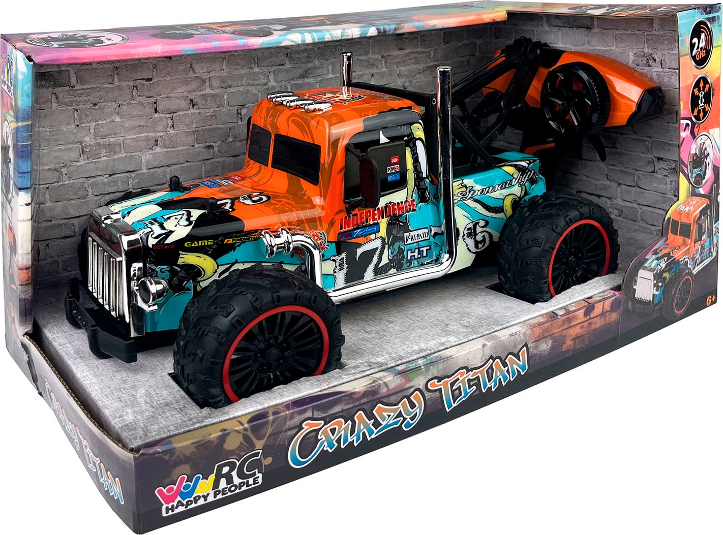 Happy People RC-Truck »Crazy Titan«