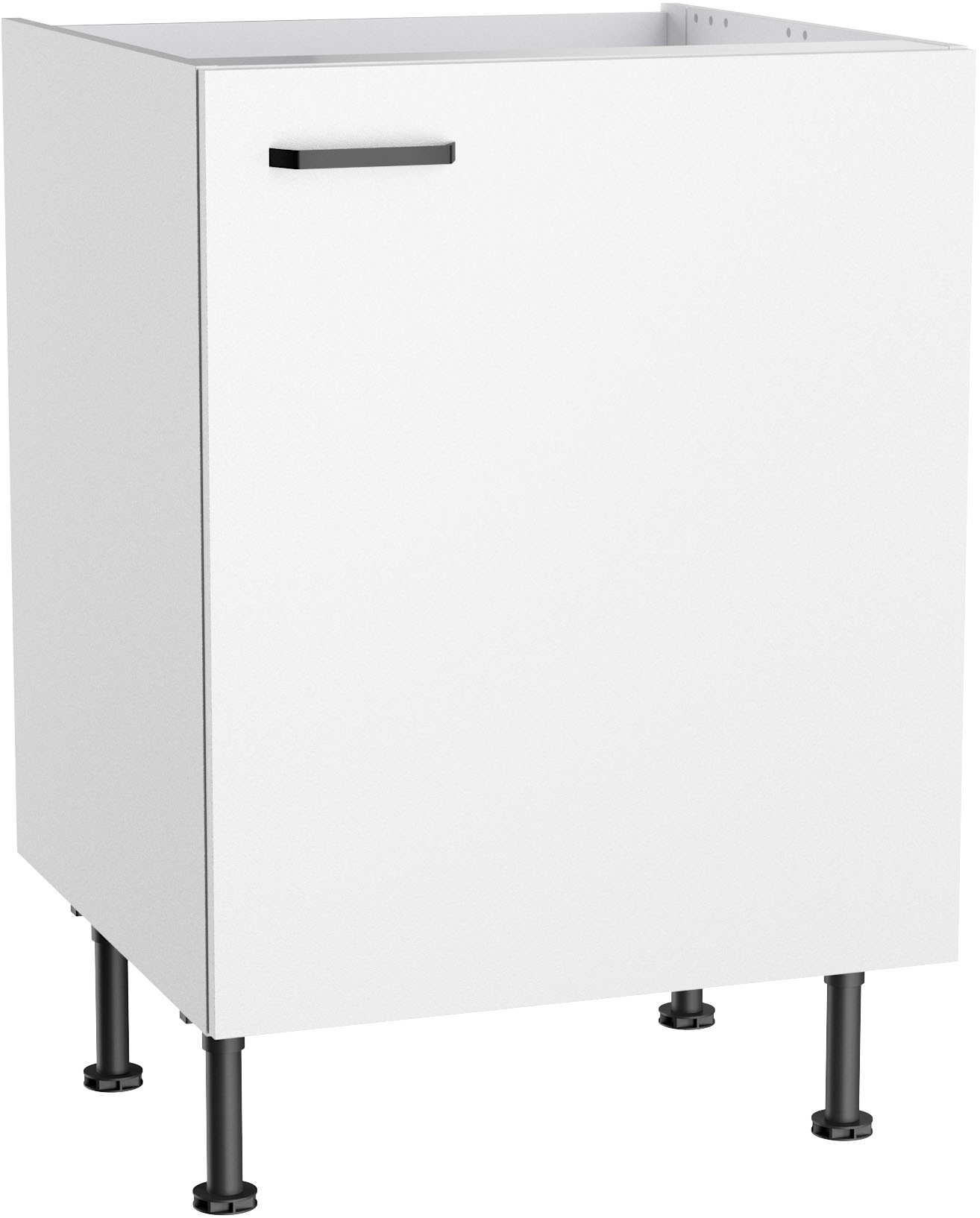 KOCHSTATION Meuble évier »KS-Paula« 60 cm de large, 87 cm de haut, avec 1 porte
