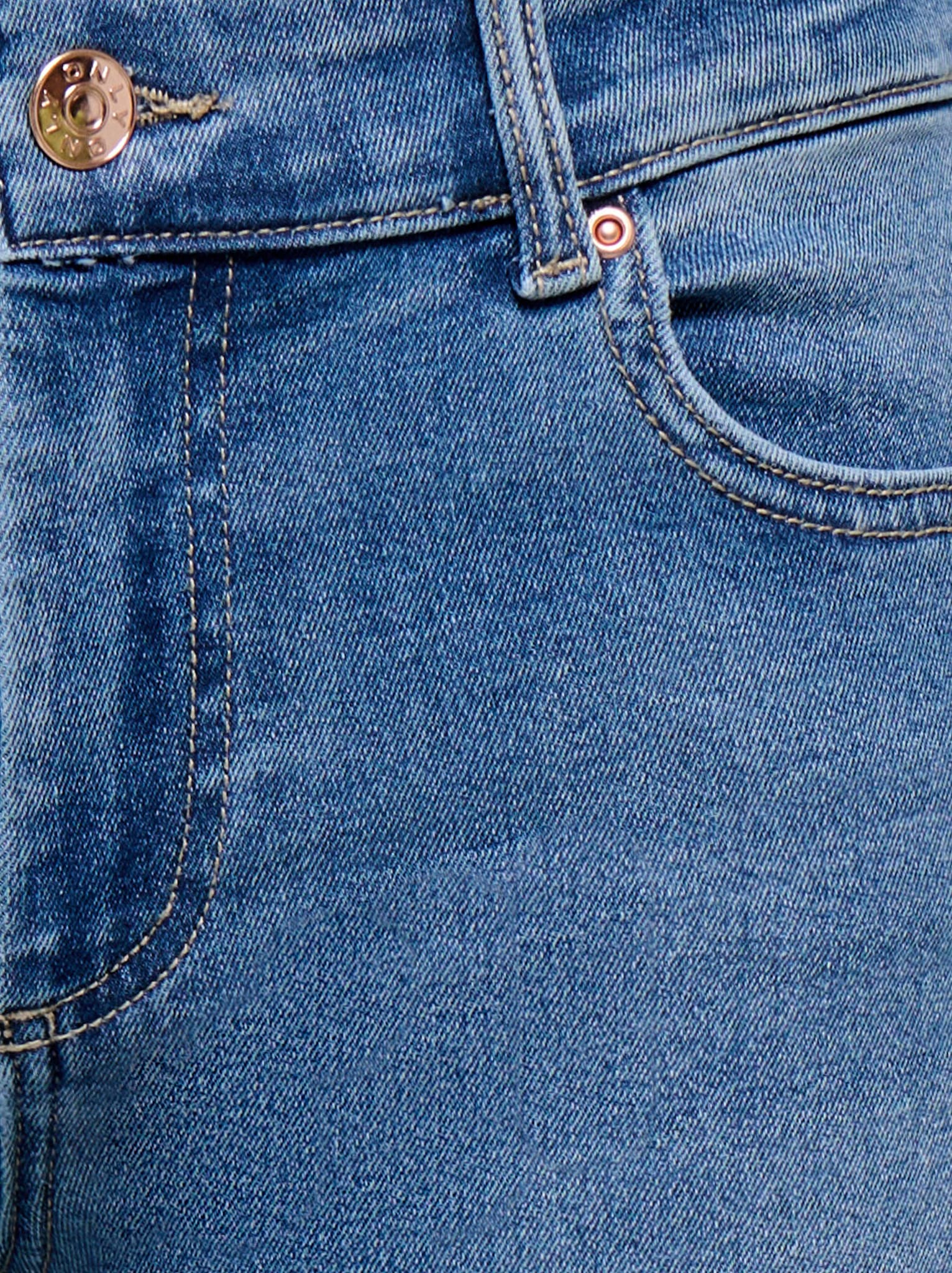 ONLY Skinny-fit-Jeans »ONLSUMI MID WAIST KNEE DES SK DNM  BOX« Destroyed Effekte