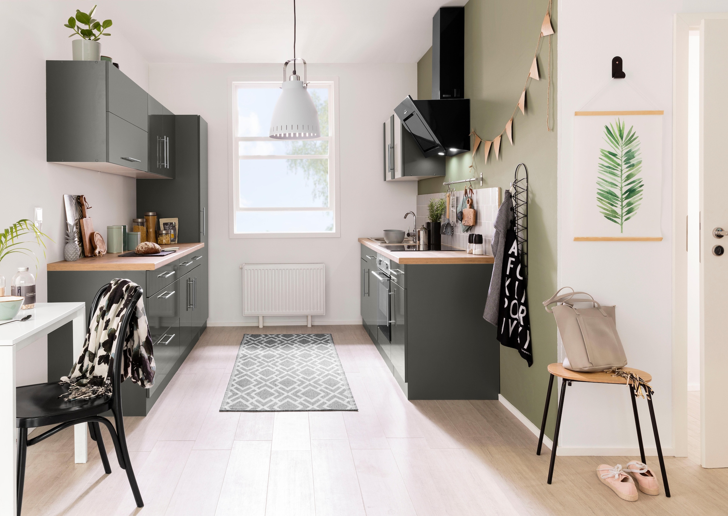 wiho Küchen Armoire suspendue pliante »Cali, TOPSELLER« Breite 90 cm