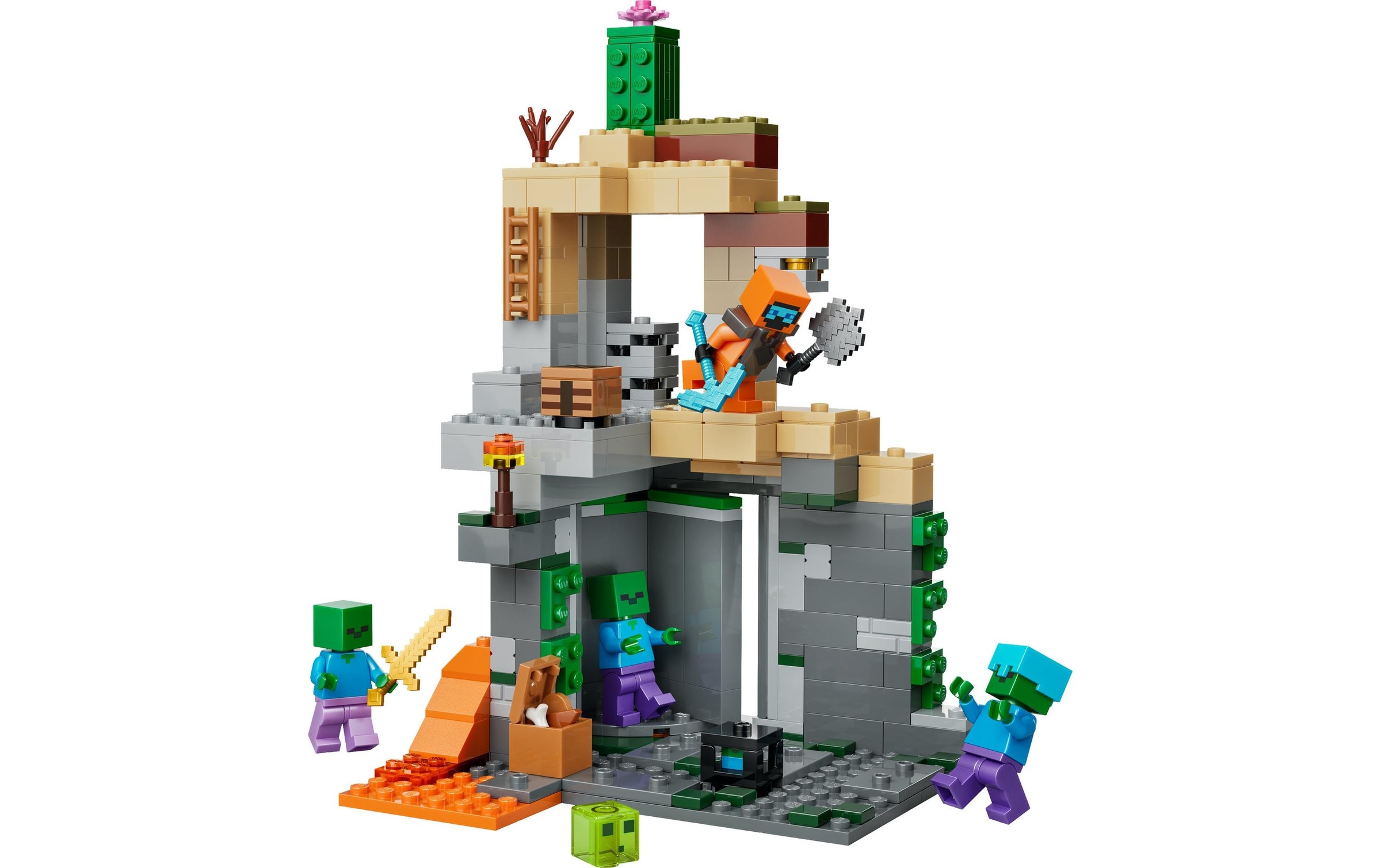   Pions de construction »Minecraft Zombieverlies 21587« Kategorie: Fantasy-Welt