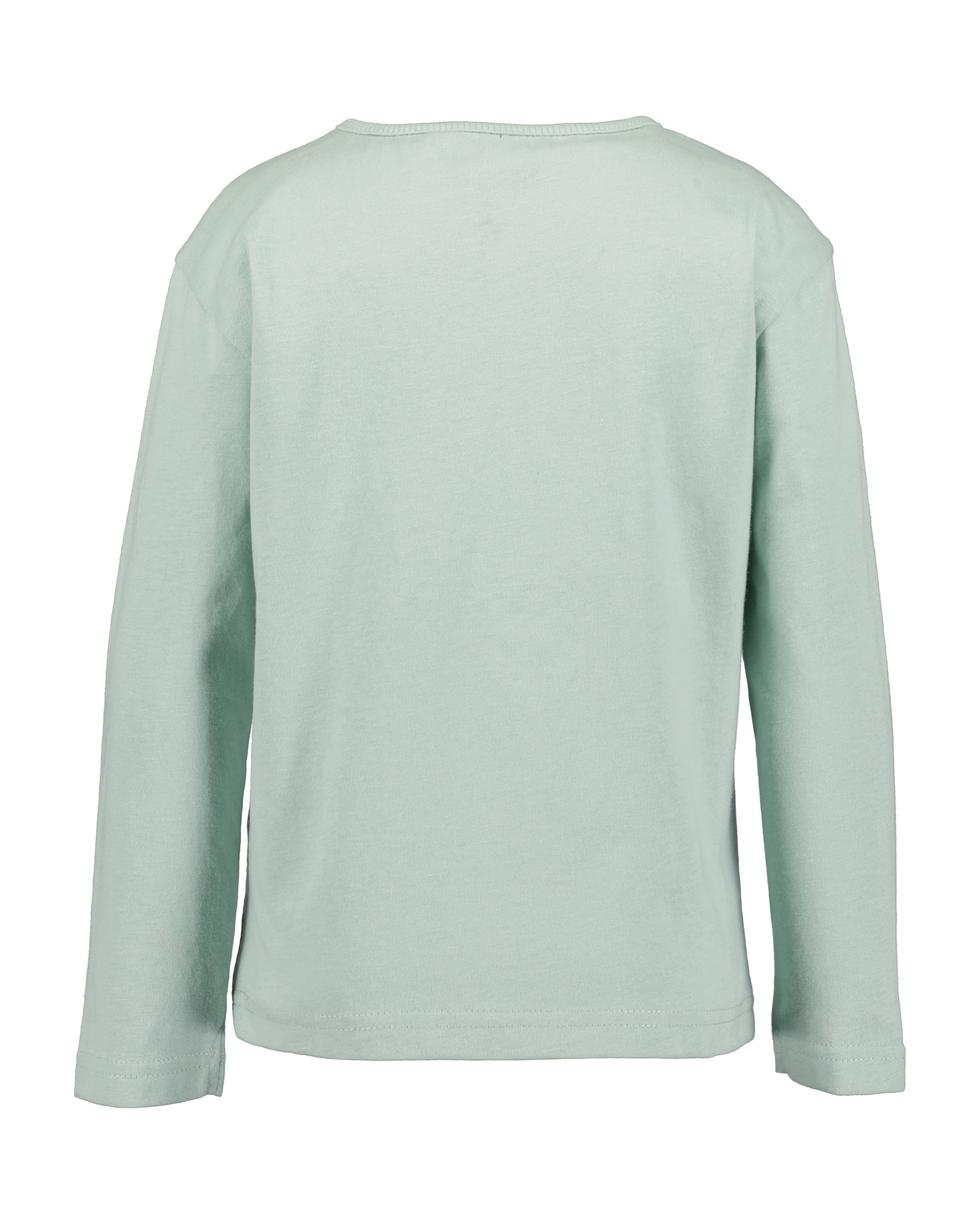 Blue Seven Langarmshirt Baumwolle, Glitzerdruck