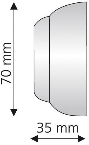 Liedeco Support mural »Thüringen« für Gardinenstangen Ø 28 mm