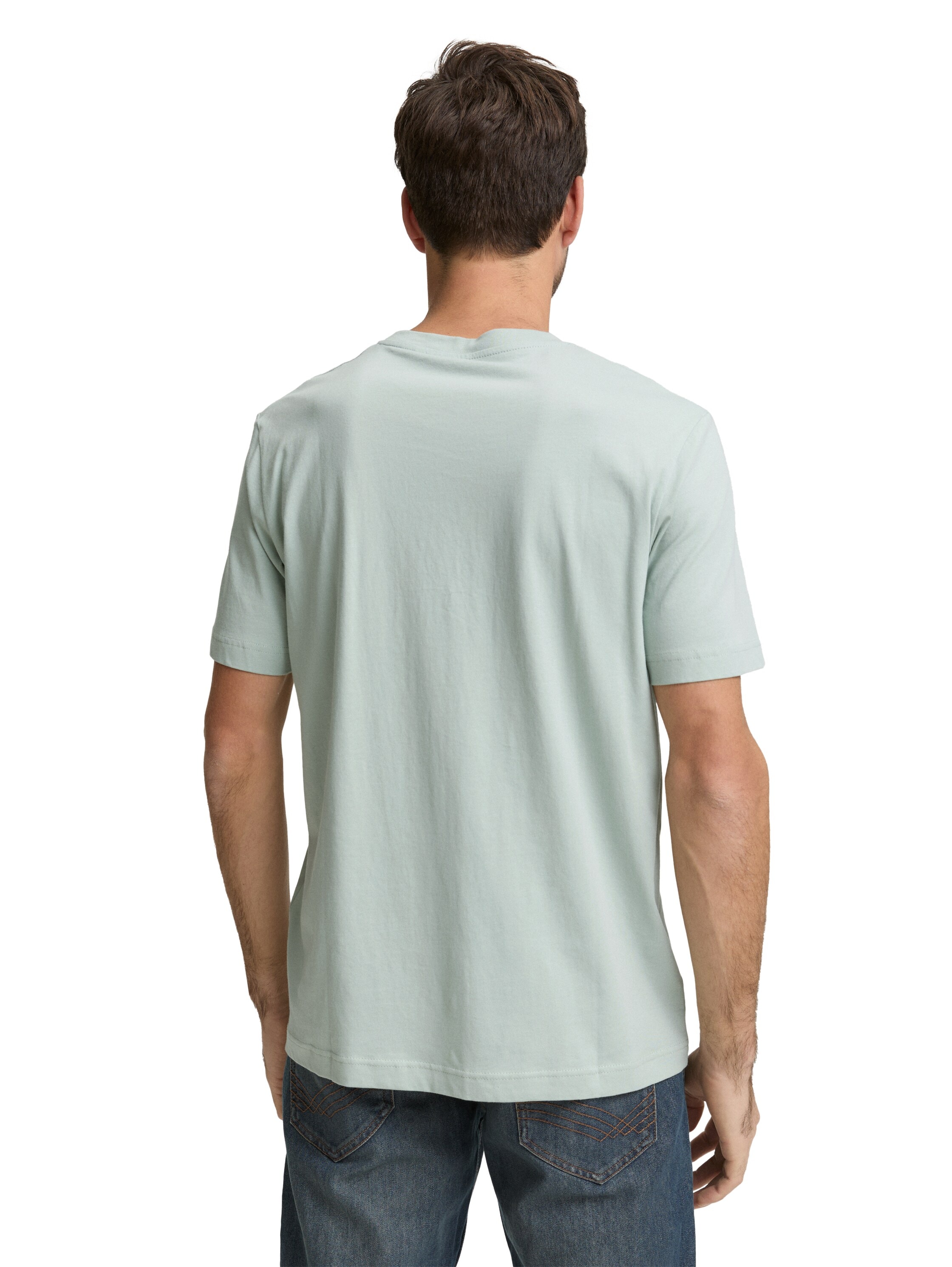 TOM TAILOR T-Shirt mit grossem Logofrontprint