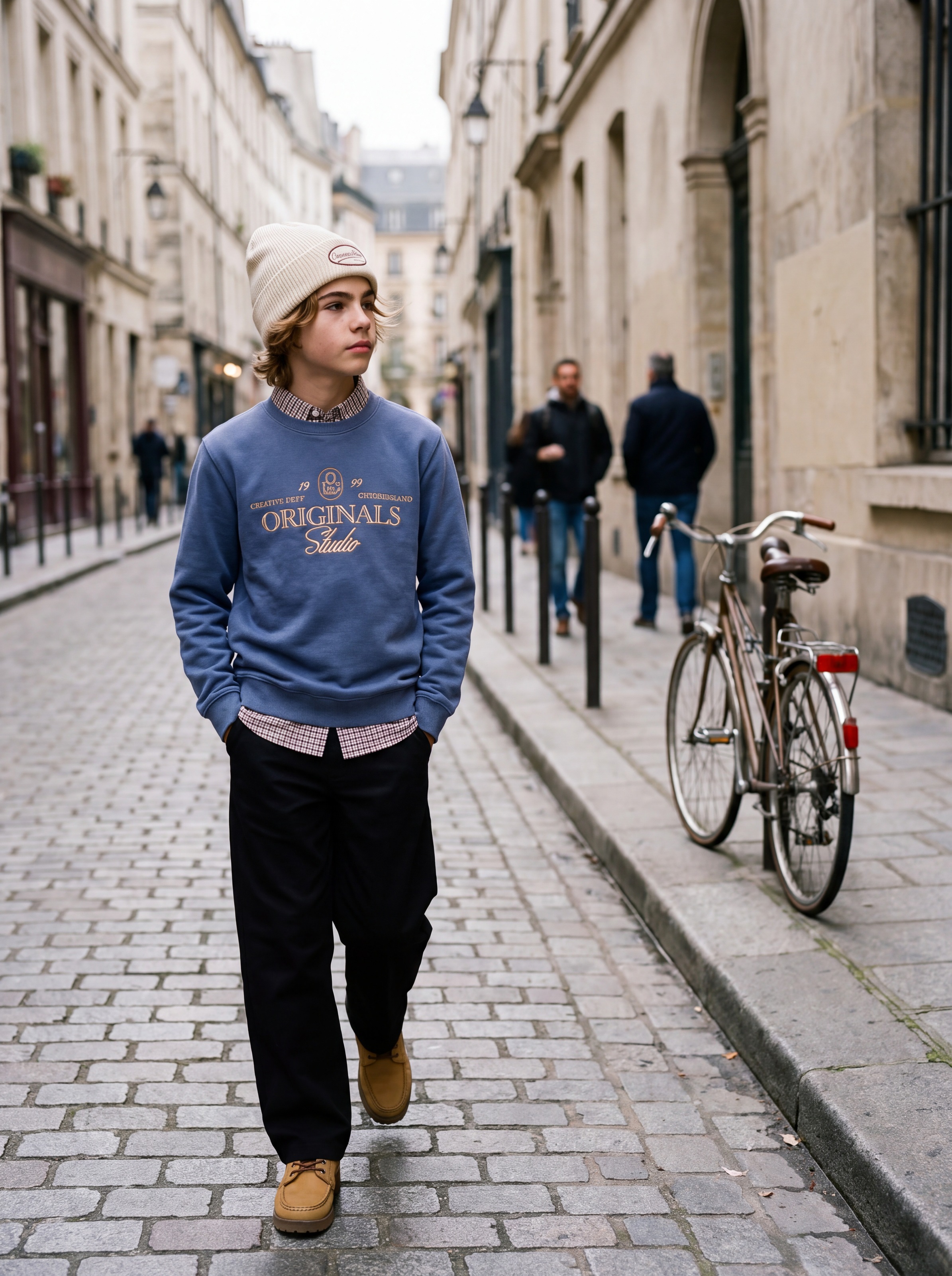 Jack & Jones Junior Schlupfhose »JPSTEVAN ELVARO JOGGER SN JNR«  Baumwolle, mit hoher Taille
