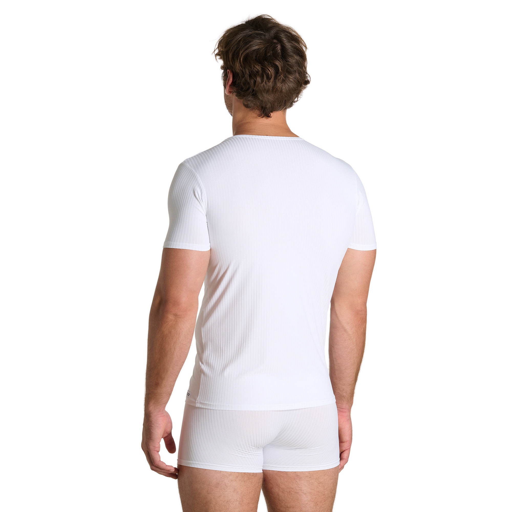 Bruno Banani T-shirt en V »ANTISTRESS 2.0« V-Neck, hüftbedeckend, elastisch