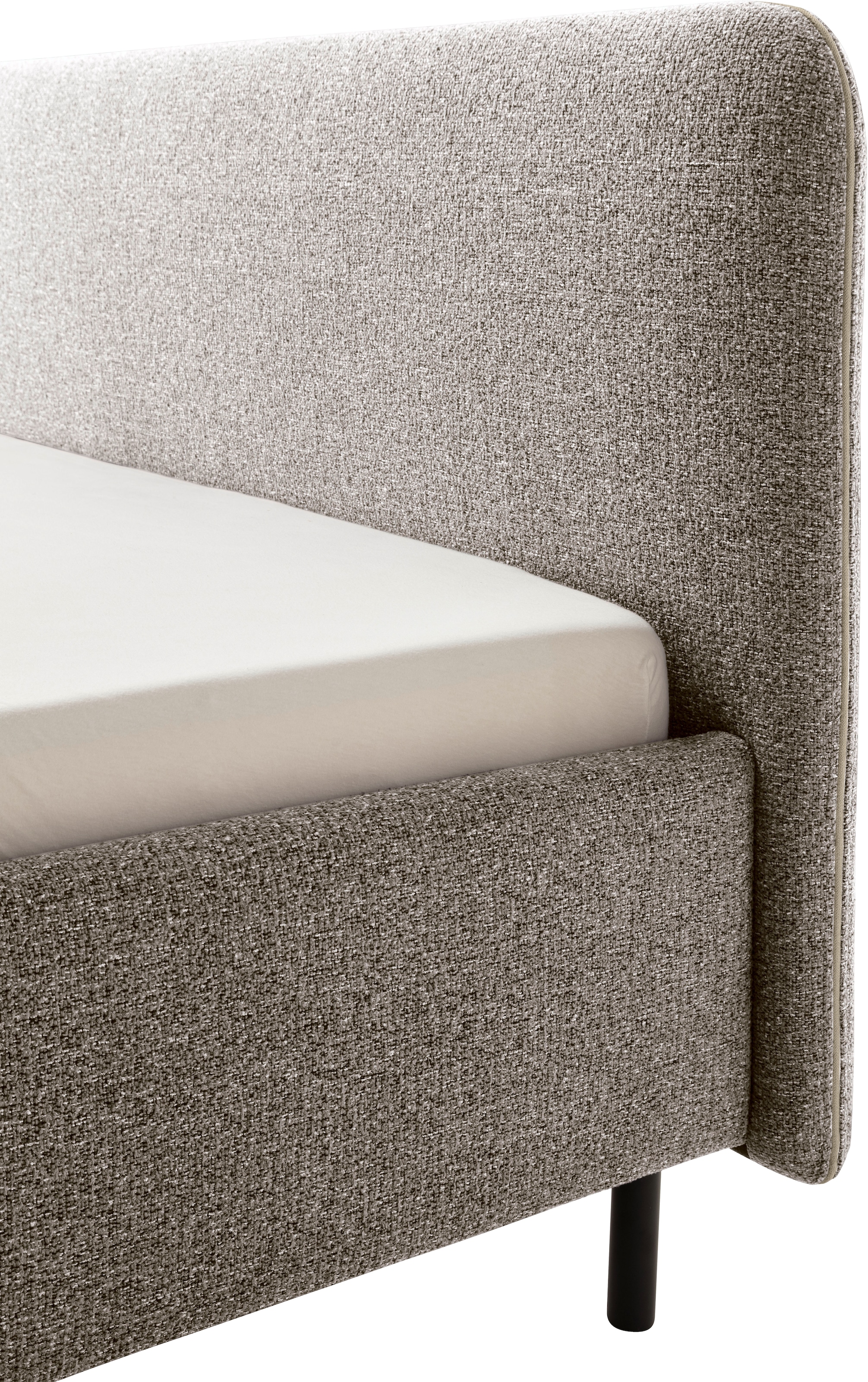 meise.möbel Lit rembourré »Primo wahlweise mit Bettkasten« disponible en différentes largeurs