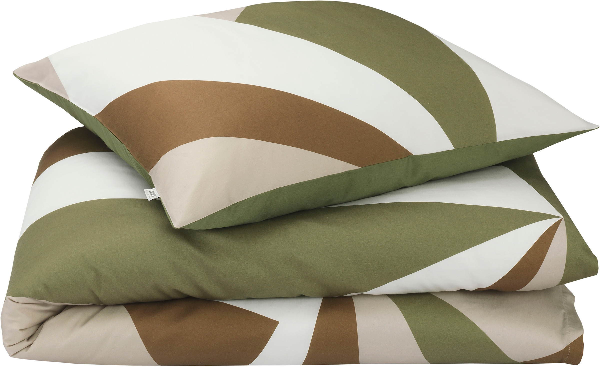 SCHÖNER WOHNEN-Kollektion Bettwäsche »Origami« 2 Stk. tlg. aus beständigerer Baumwolle