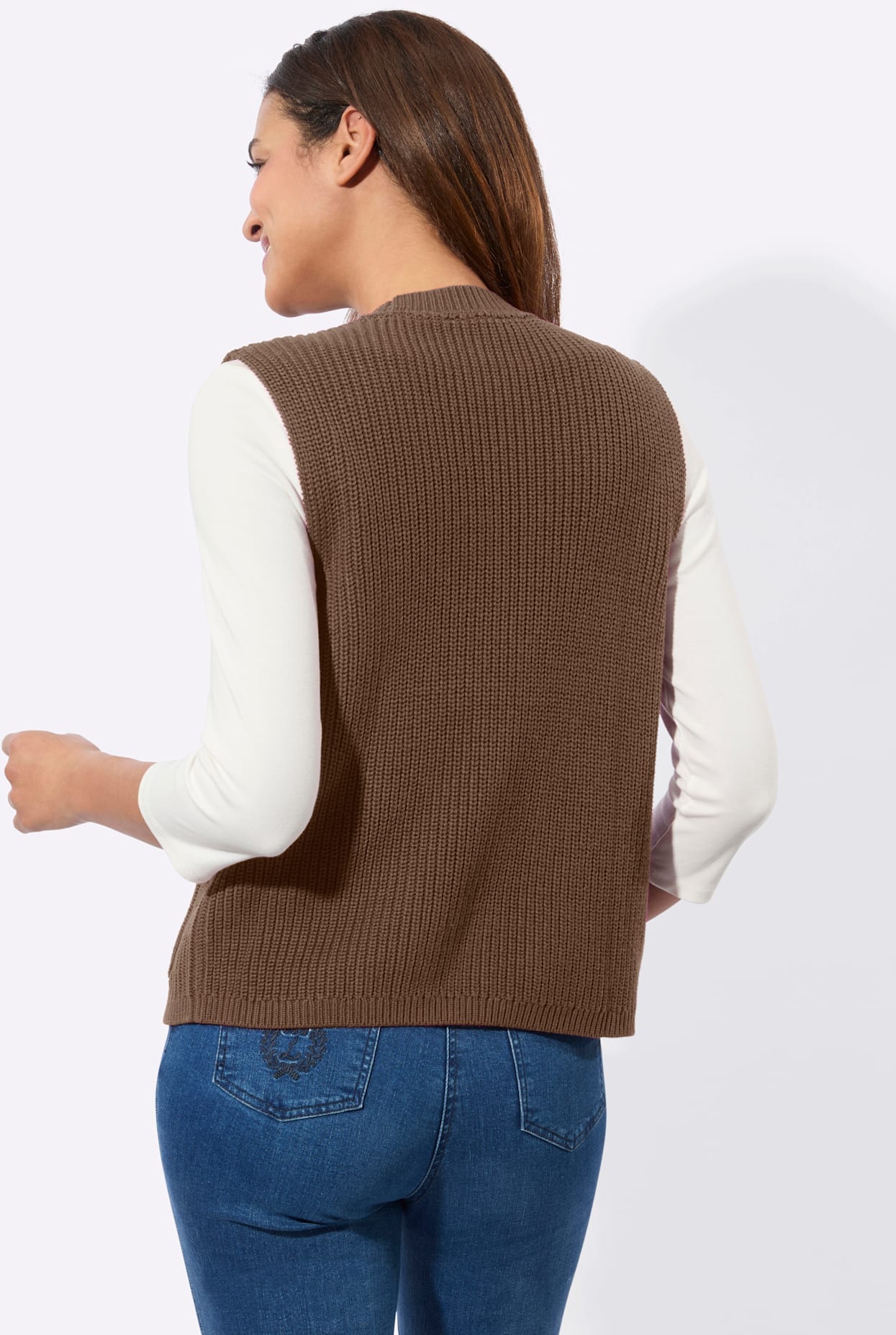 Casual Looks Strickweste