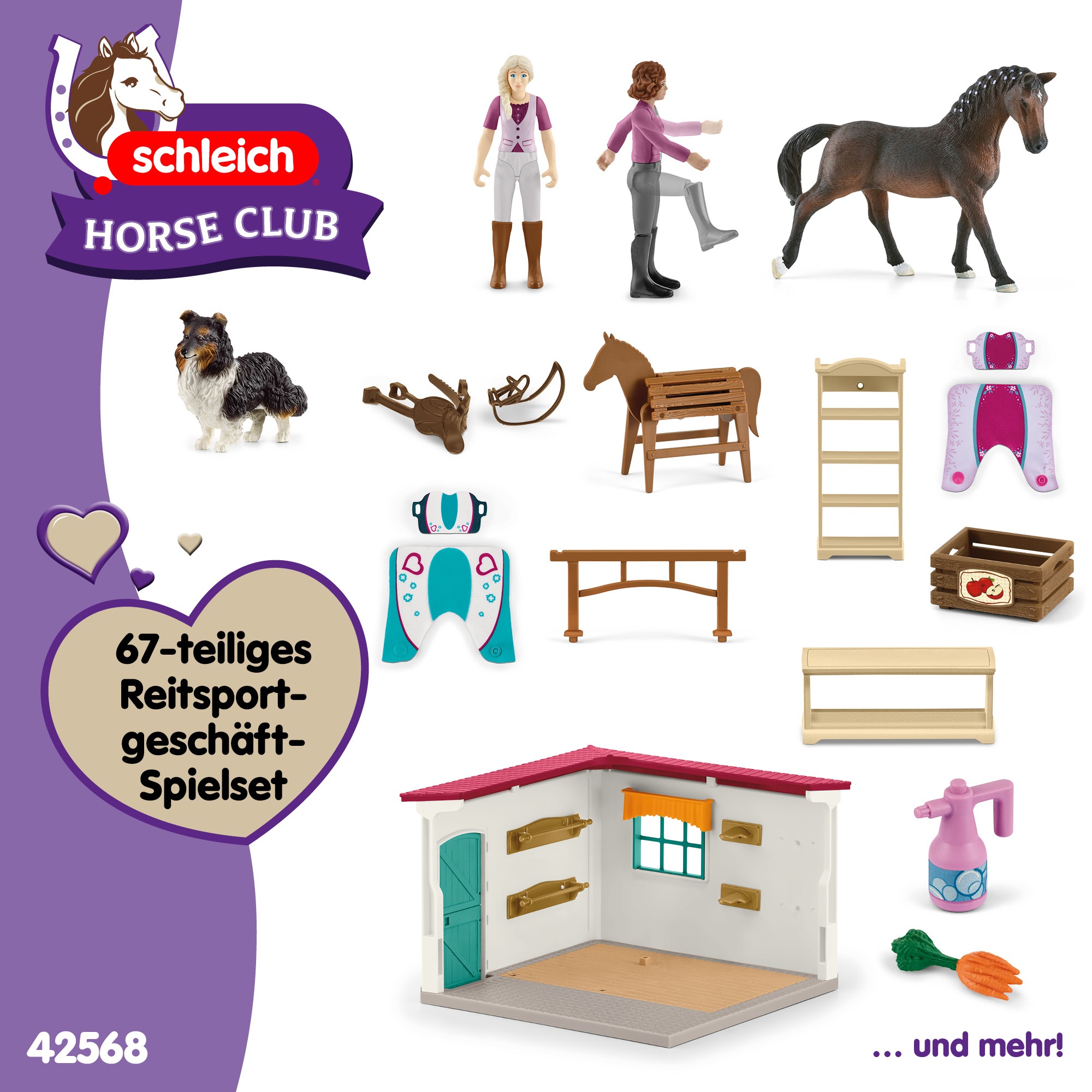 Schleich® Monde de jeu »HORSE CLUB, Reitshop (42568)«