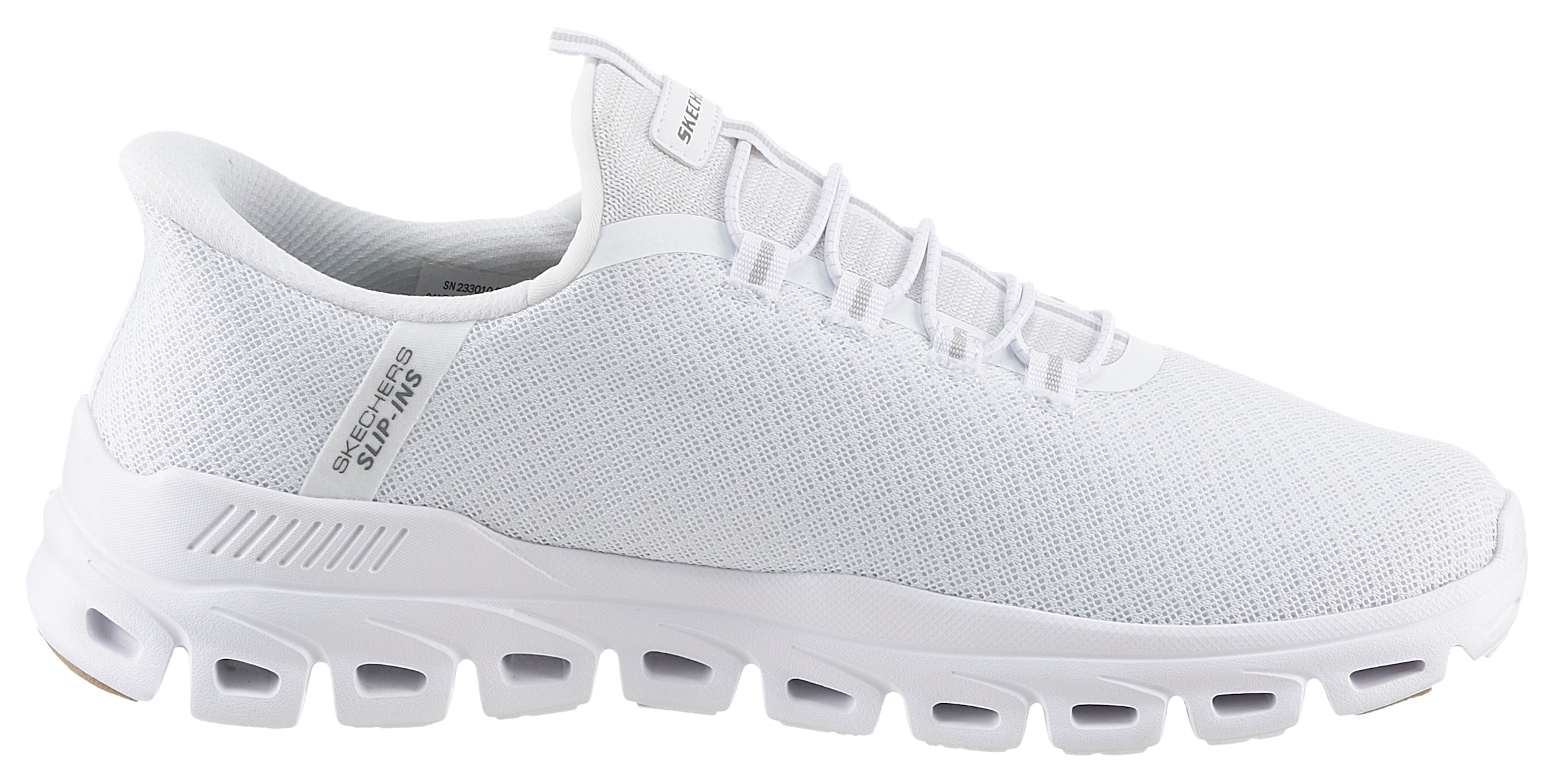 Skechers Slip-On Sneaker »GLIDE-STEP«  Schlupfschuh, Freizeitschuh, Trainingsschuh mit praktischem Gummizug