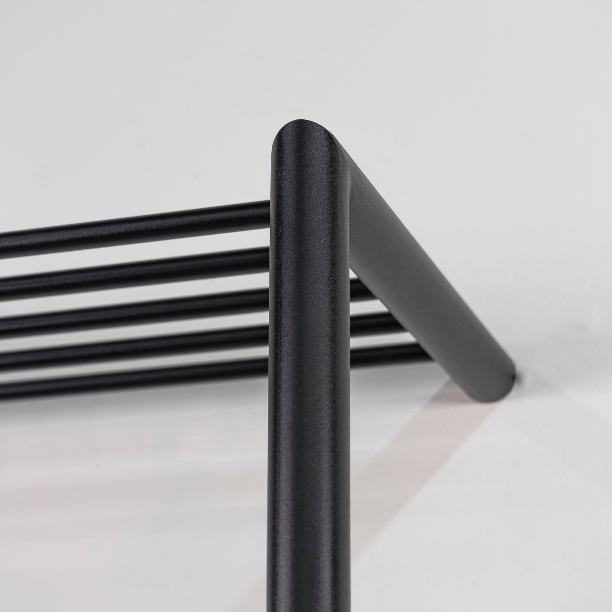 Spinder Design Barre de penderie »SMOOTH« porte-manteau mural simple en acier