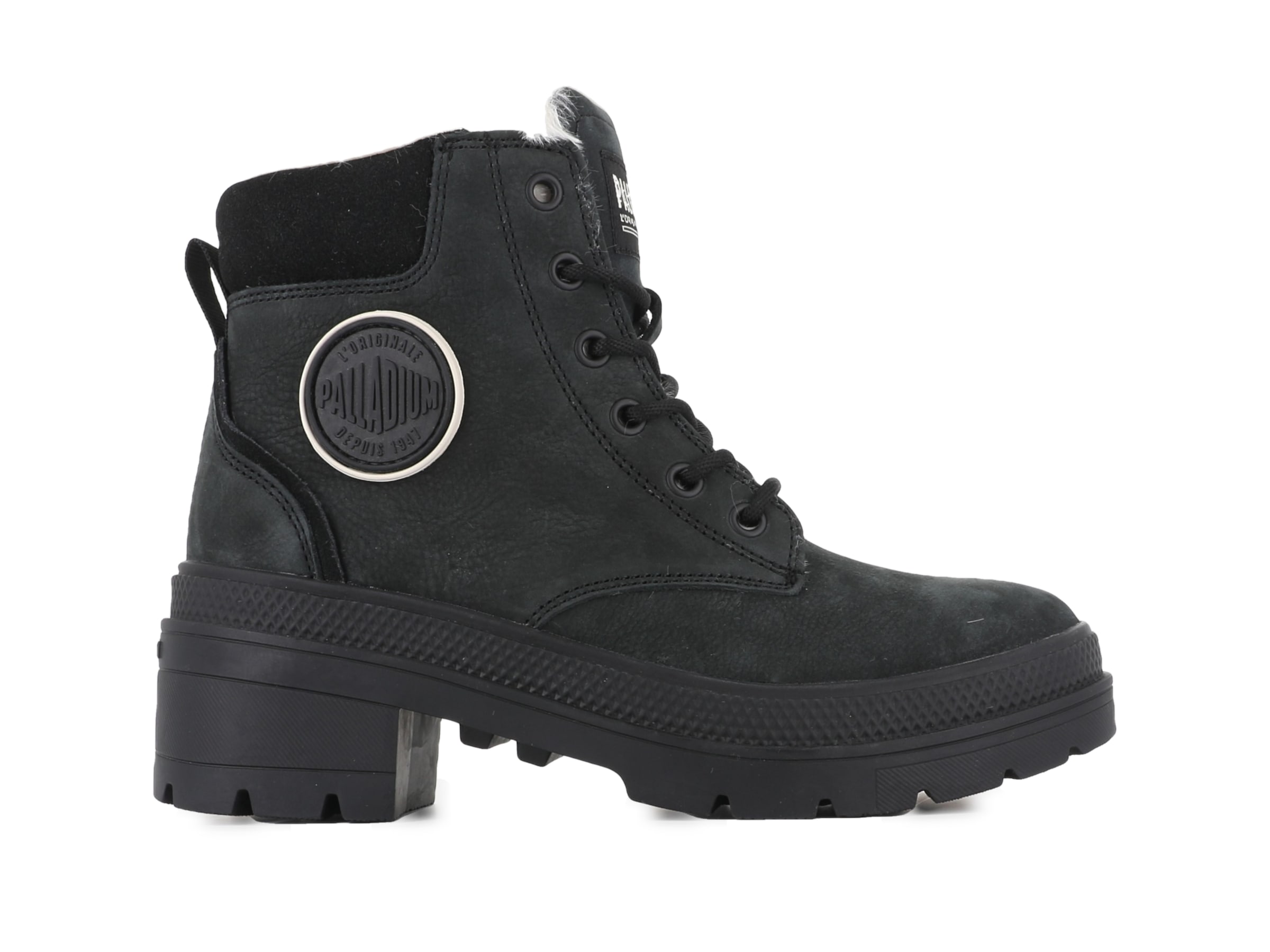 Palladium Bottes d'hiver »PALLARISE NBK WL«  Winterschuhe, Schnürboots, Winterstiefel, wasserabweisend & gefüttert