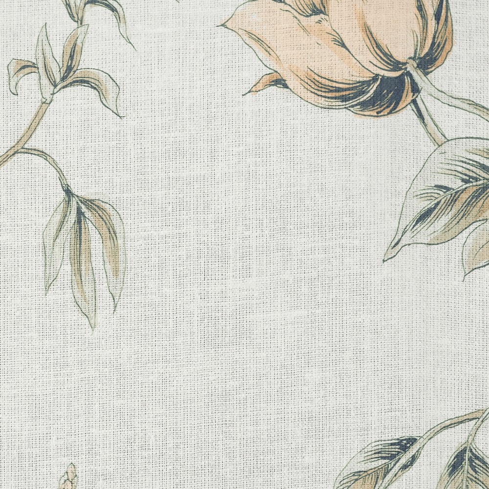 Komar Fototapete »Vlies Fototapete - Peachy Flora - Grösse 300 x 250 cm« Motiv | bedruckt glatt