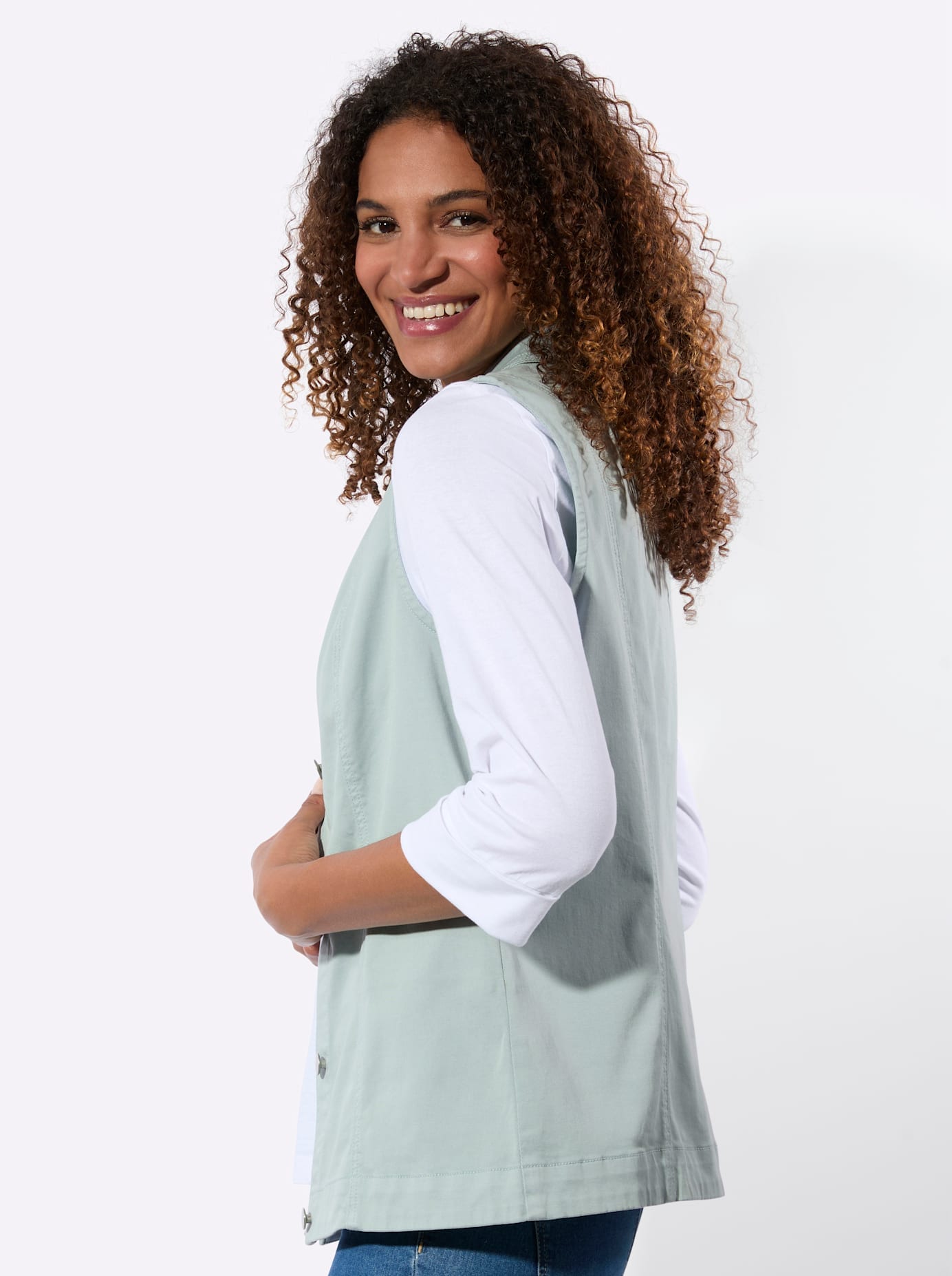 Casual Looks Gilet court