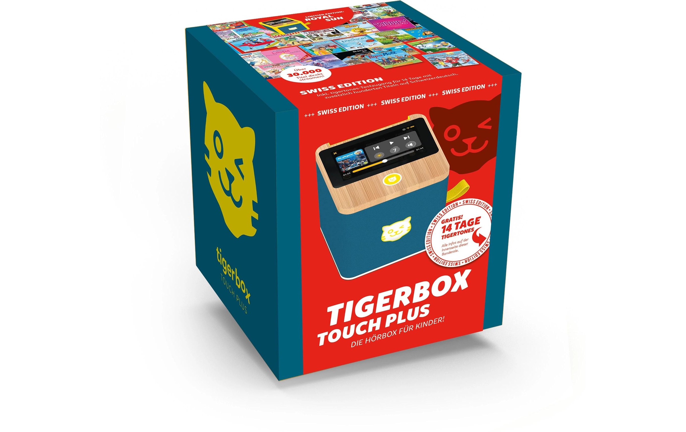 TigerMedia Personnage de feuilleton audio »Tigerbox Touch Plus Swiss Edition« coffret audio avec écran tactile