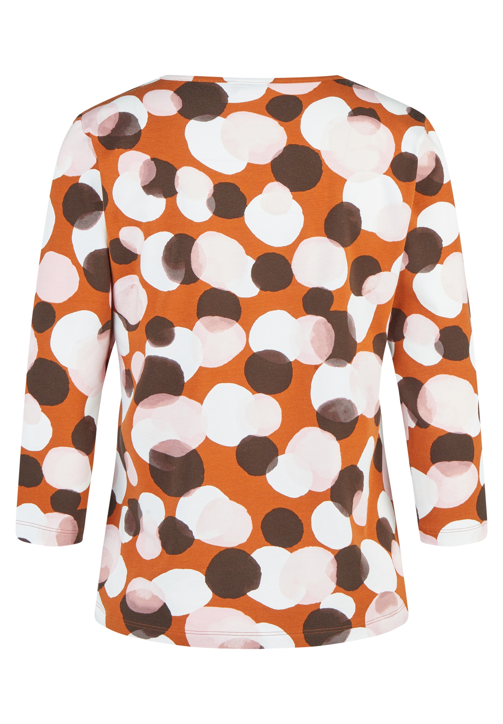 Rabe T-shirt à manches 3/4 mit Allover-Muster