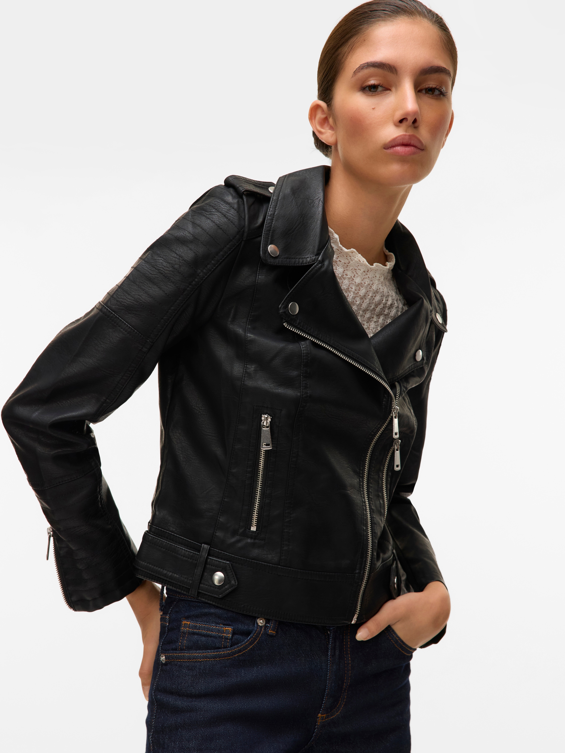 Vero Moda Veste en imitation cuir »VMKERRI ULTRA«