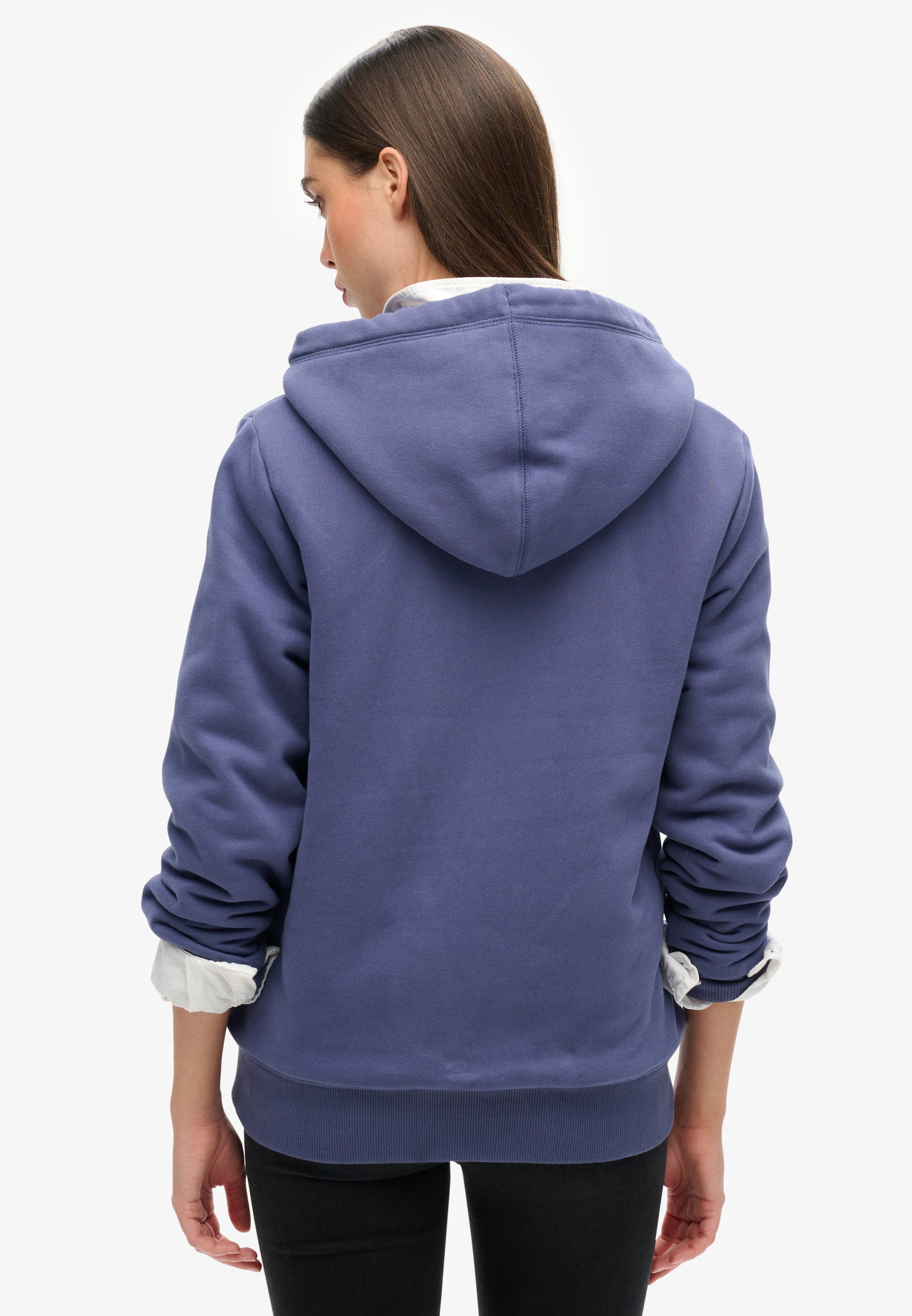 Superdry Kapuzensweatjacke »BORG LINED ZIPHOOD«