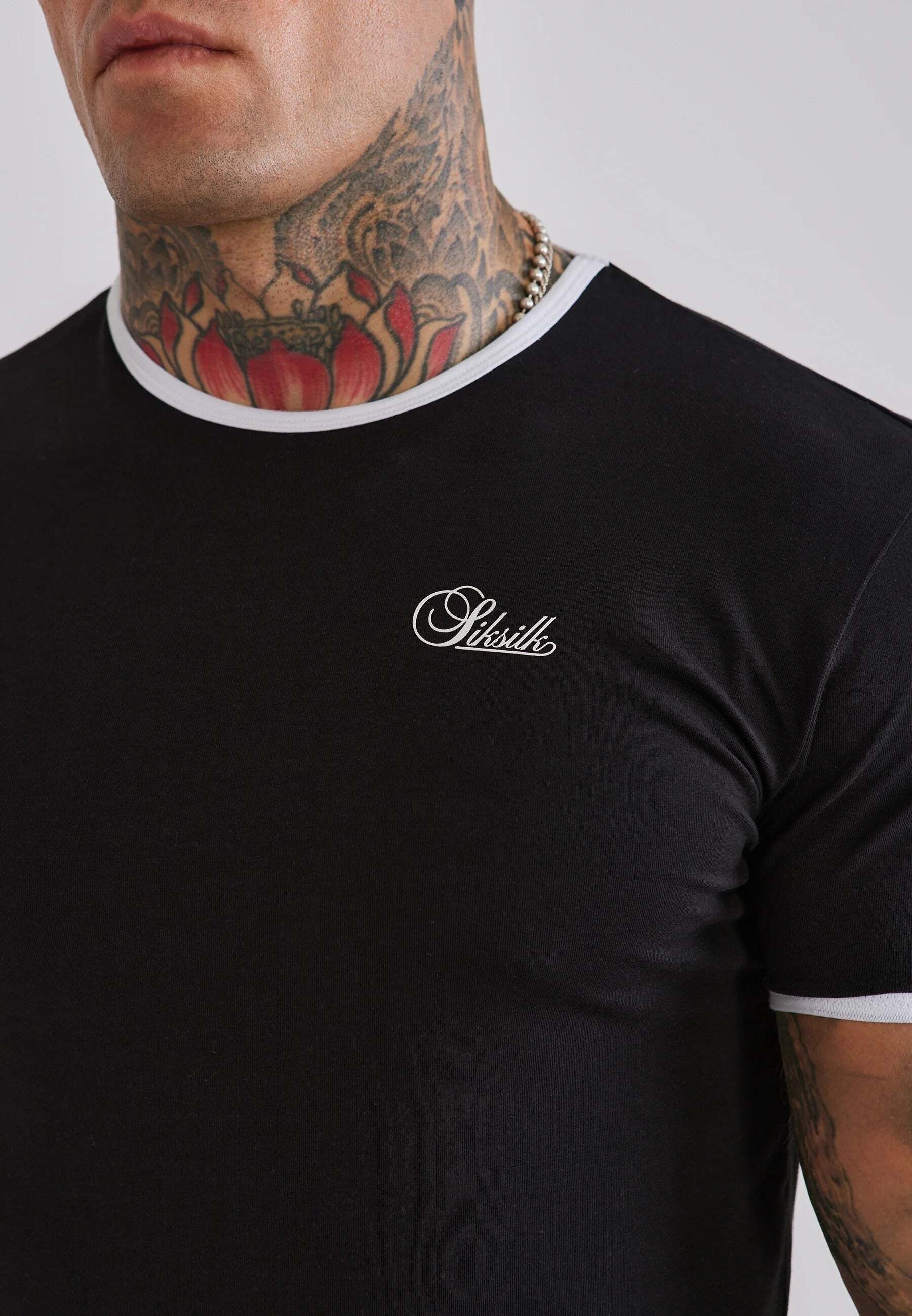 Siksilk T-shirt »Siksilk T-Shirt Ringer«