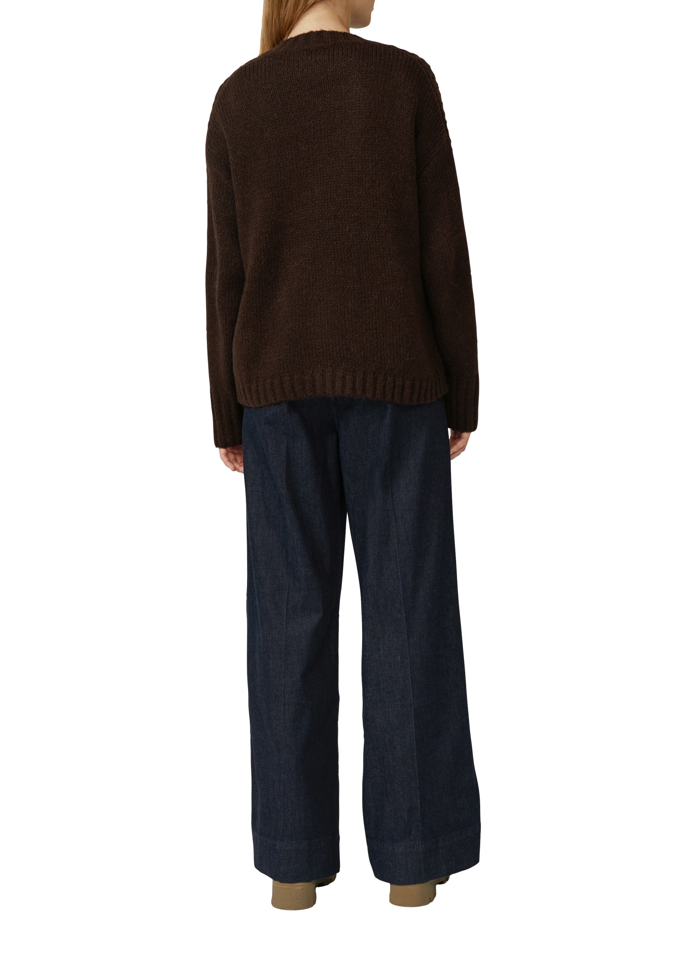 s.Oliver Strickpullover mit Rippbündchen