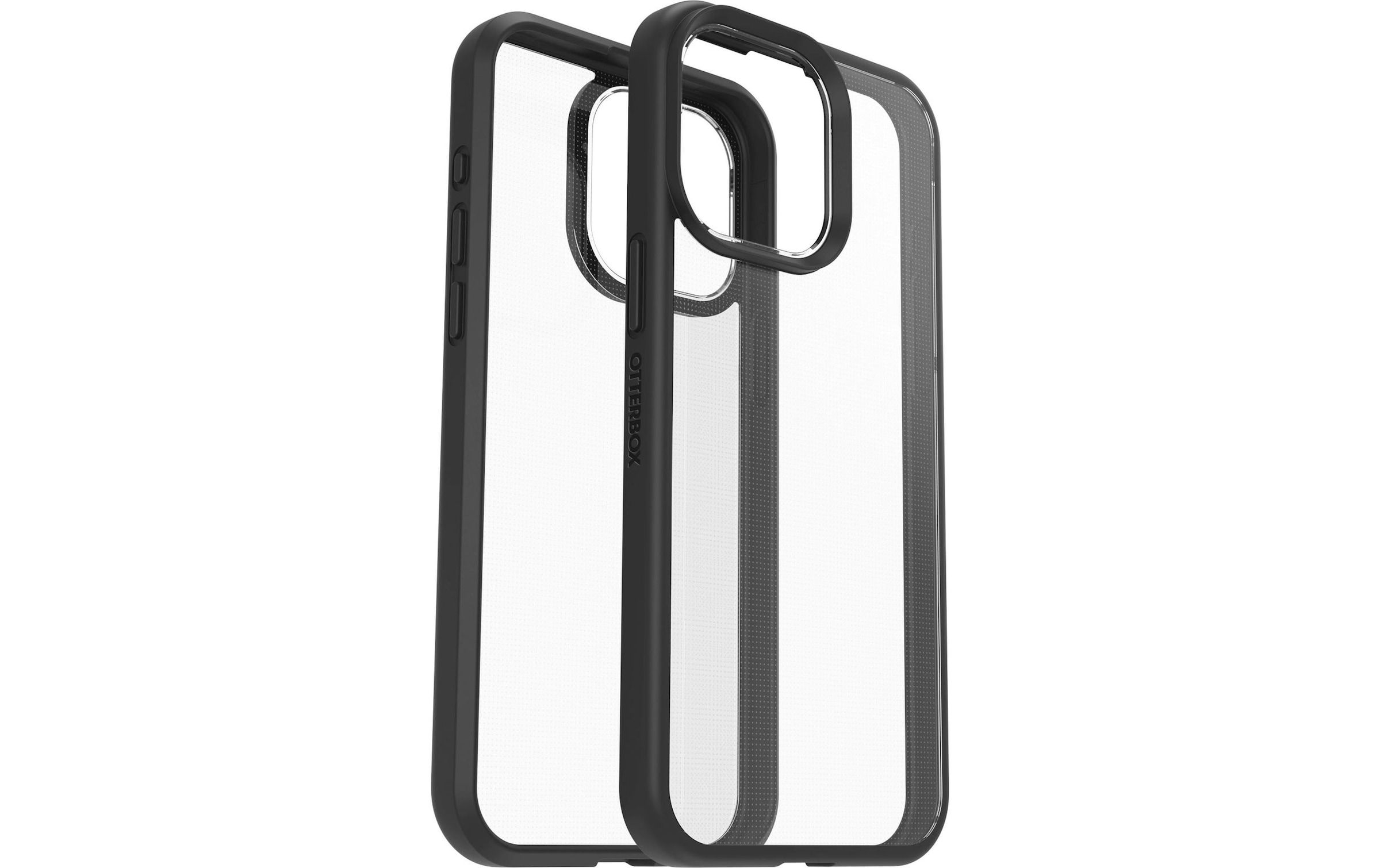 Otterbox Handyhülle »React iPhone 15 Pro Max Schwarz/Transparent«