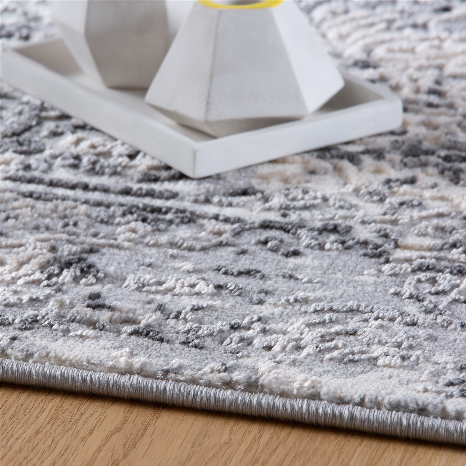 Kayoom Teppich »Sail 702« rechteckig 11 mm Höhe Kurzflor, Vintage, Modernes Muster, Fussbodenheizungsgeeignet