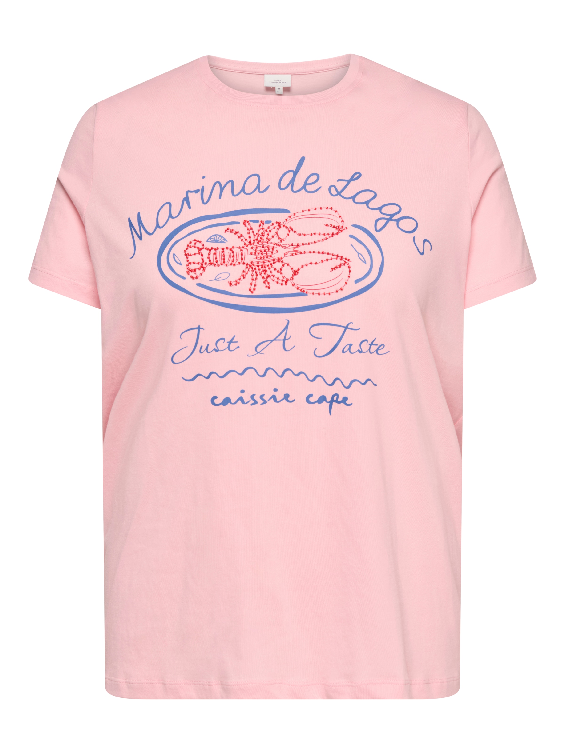 ONLY CARMAKOMA T-shirt à manches courtes »CARINES LIFE S/S O-NECK REG FIT TEE JRS«