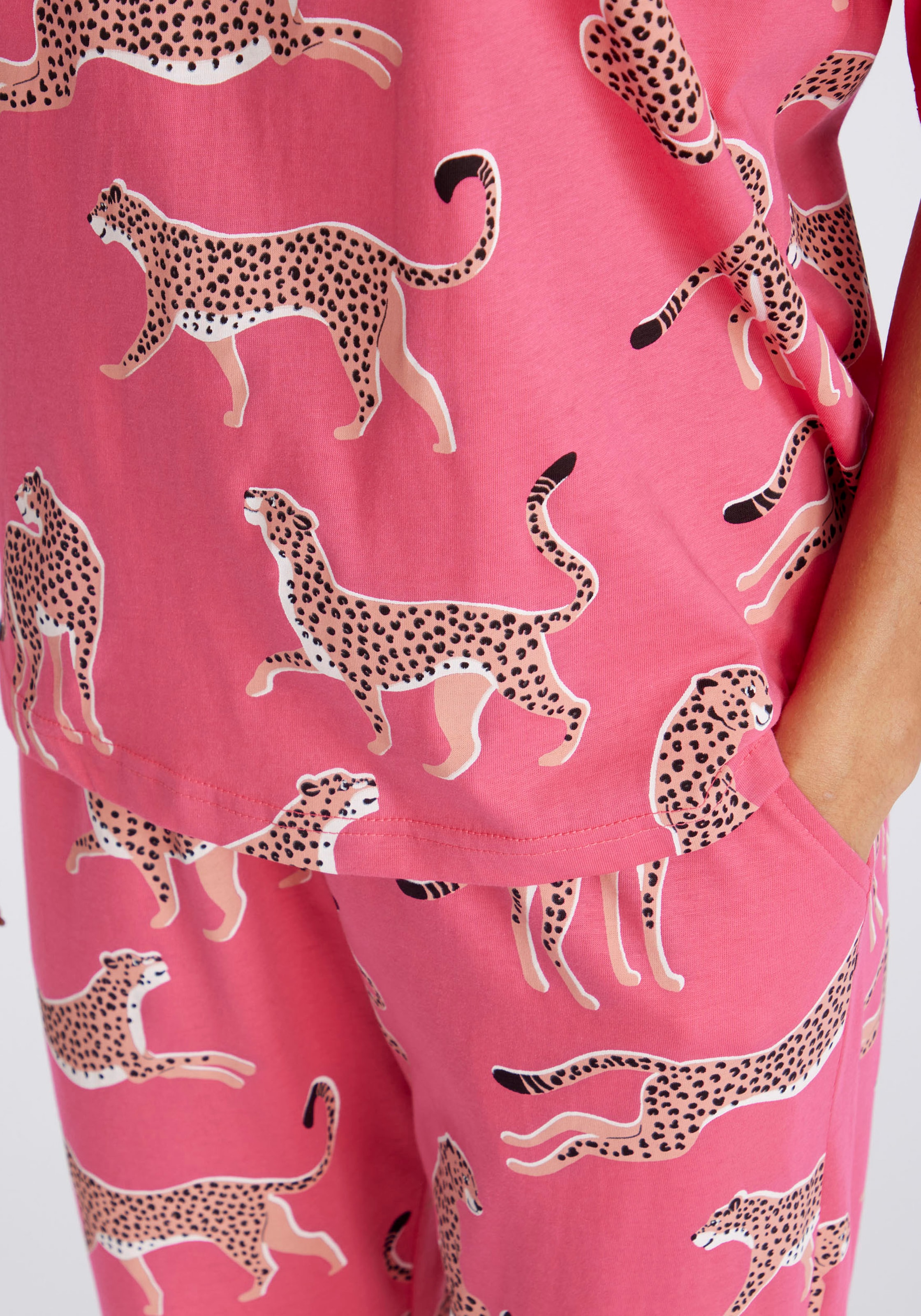 Vivance Dreams Pyjama Set, 2 tlg. mt Animal Alloverprint