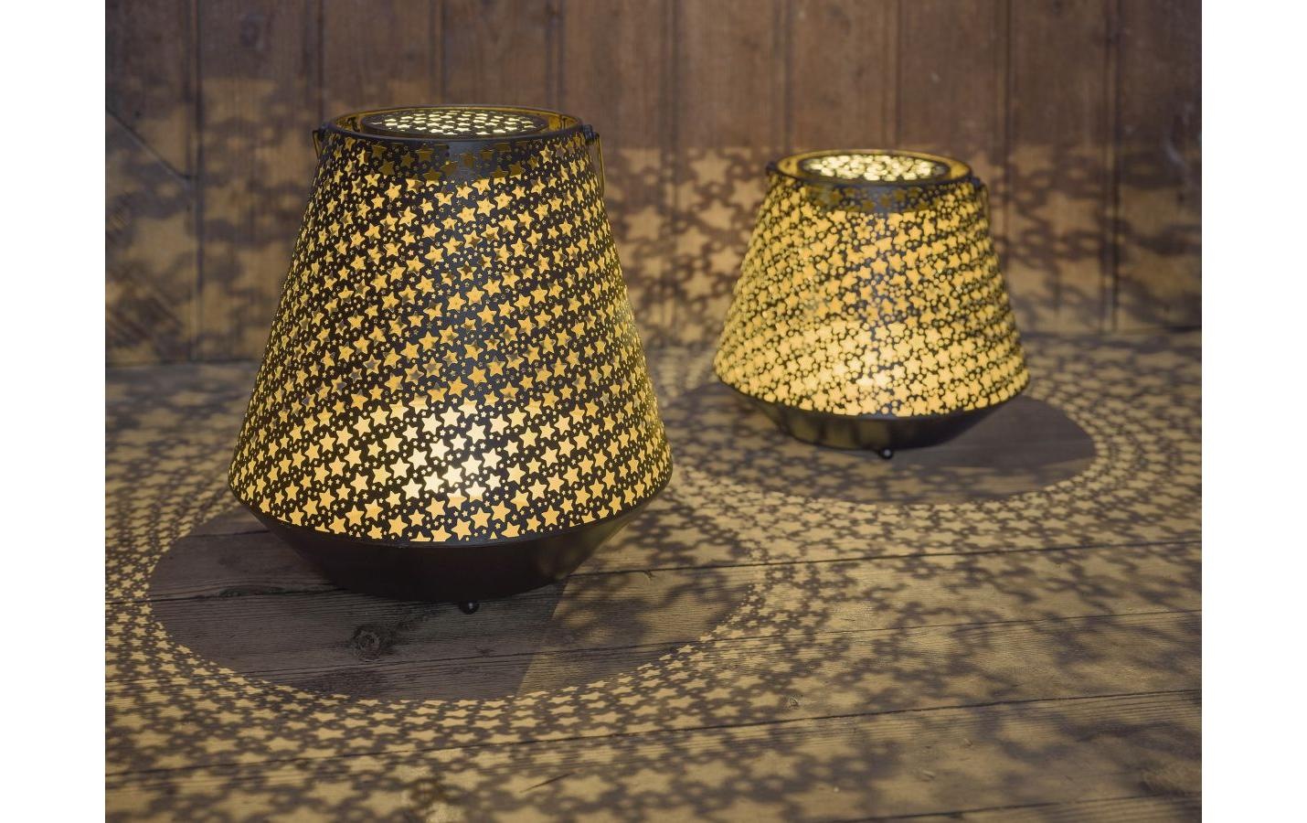 STT LED Laterne »Nova stars« Warmweiss