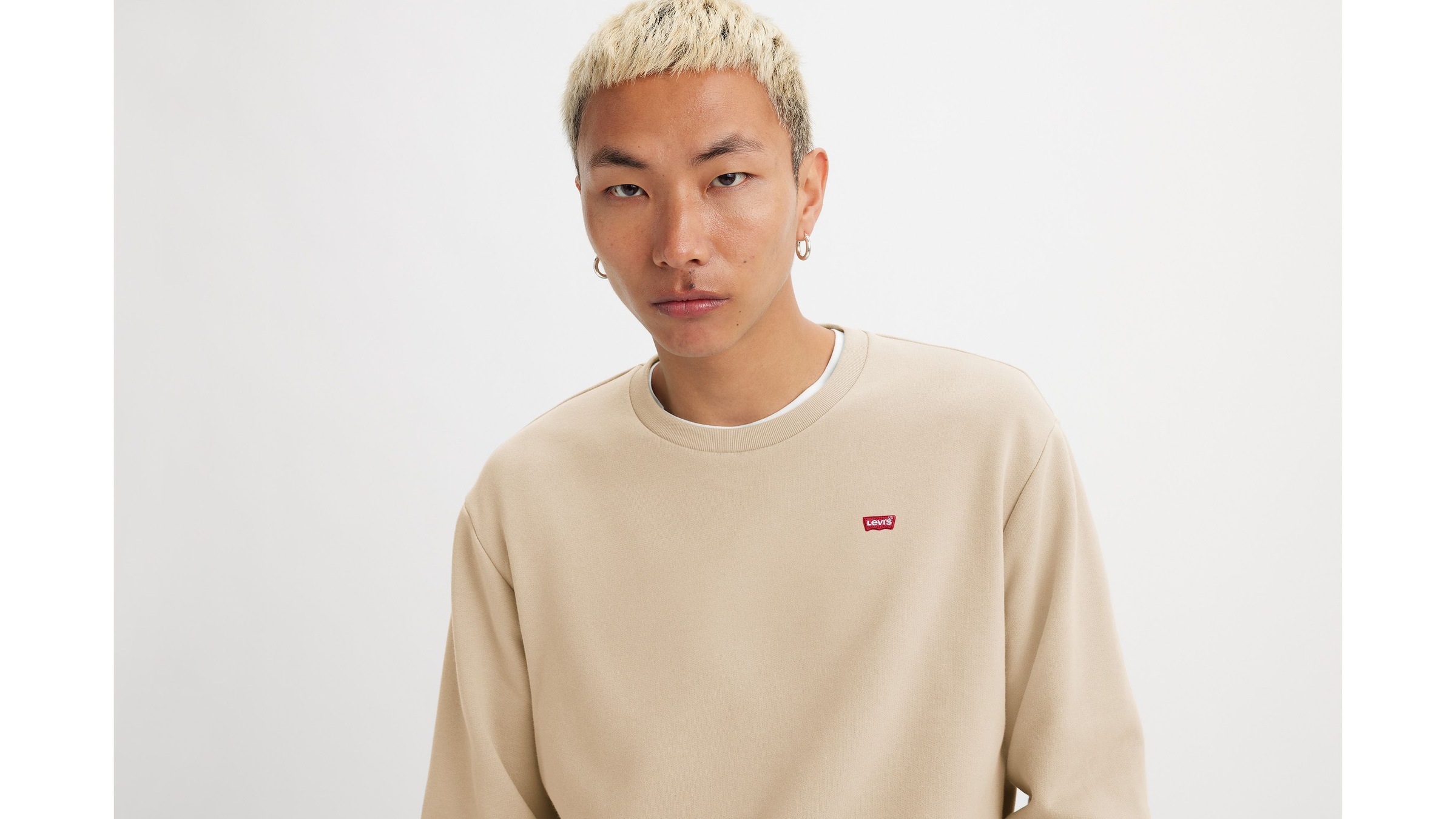 Levi's® Sweatshirt »SWEATSHIRT NEW ORIGINAL CREW«, Innen weich angeraut
