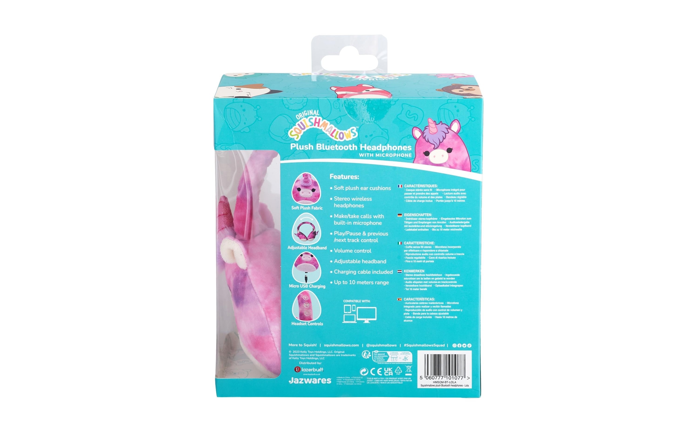 Squishmallow Over-Ear-Kopfhörer »Lola Bluetooth«