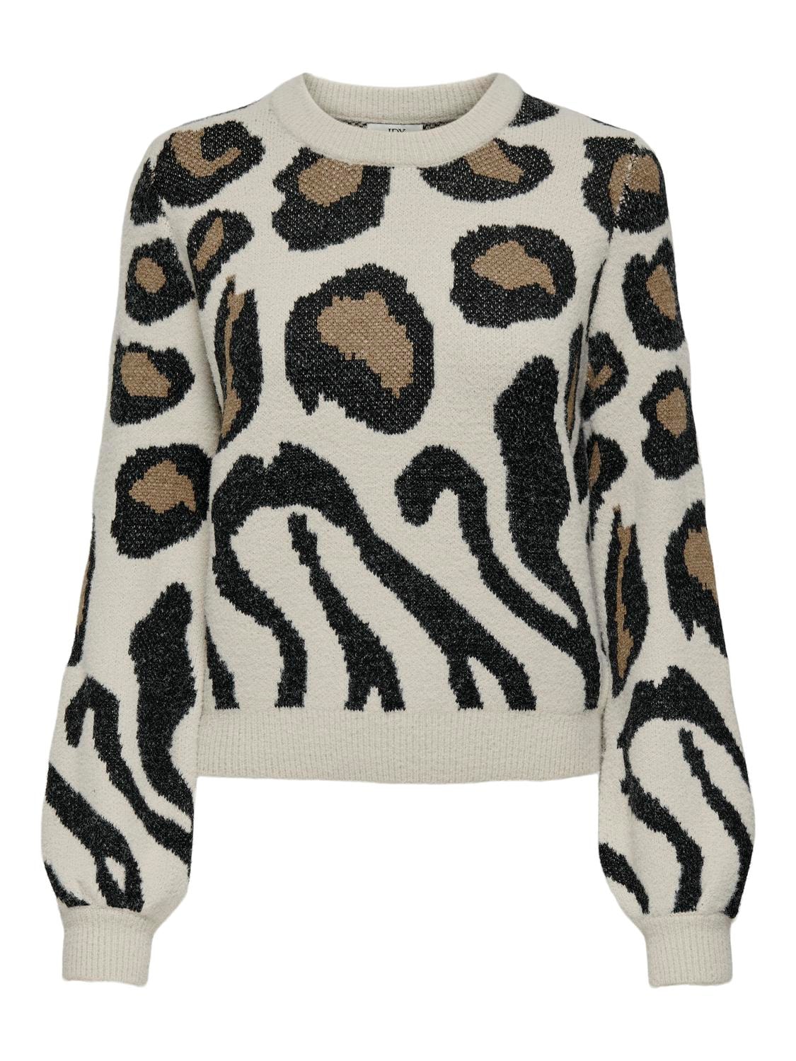 JDY Pull en tricot »JDYLORRAINE ANIMAL L/S PULLOVER KNT NOOS«