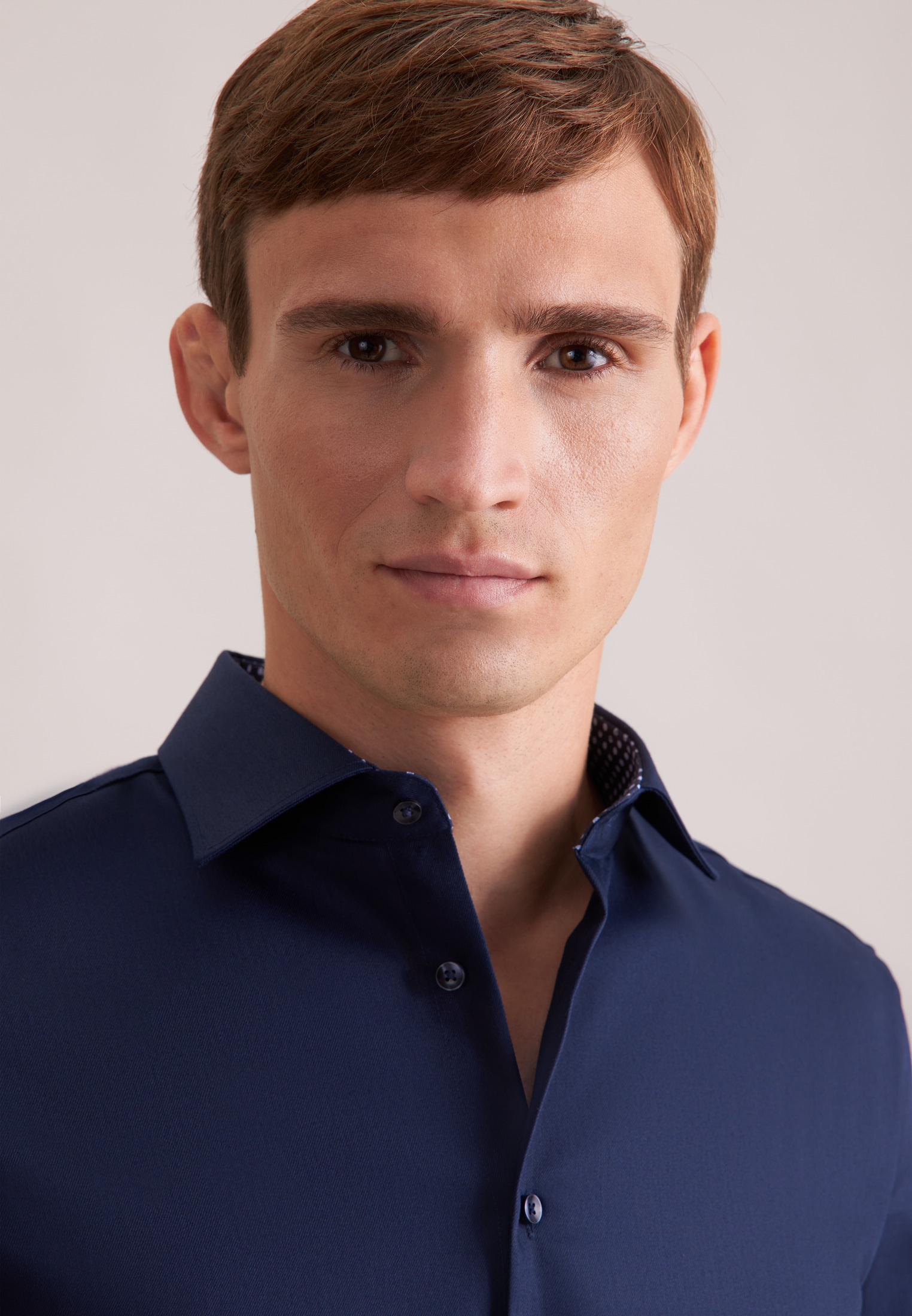 seidensticker Businesshemd »Schwarze Rose«, Slim 1/1 Kentkragen Uni
