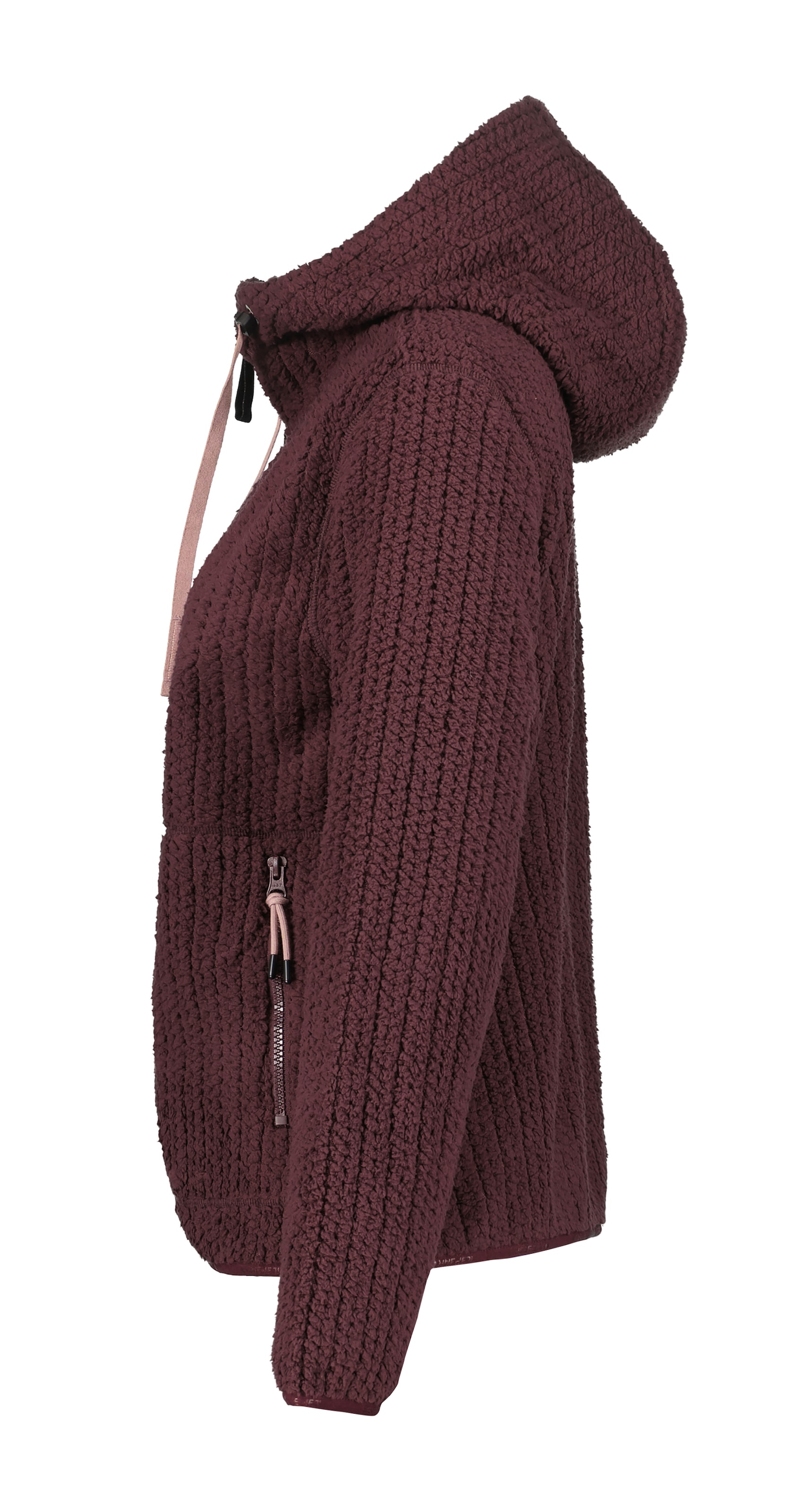 Icepeak Veste en laine polaire »ICEPEAK AALET« mit fester Kapuze und Kordelzügen, mit Reissverschlusstaschen