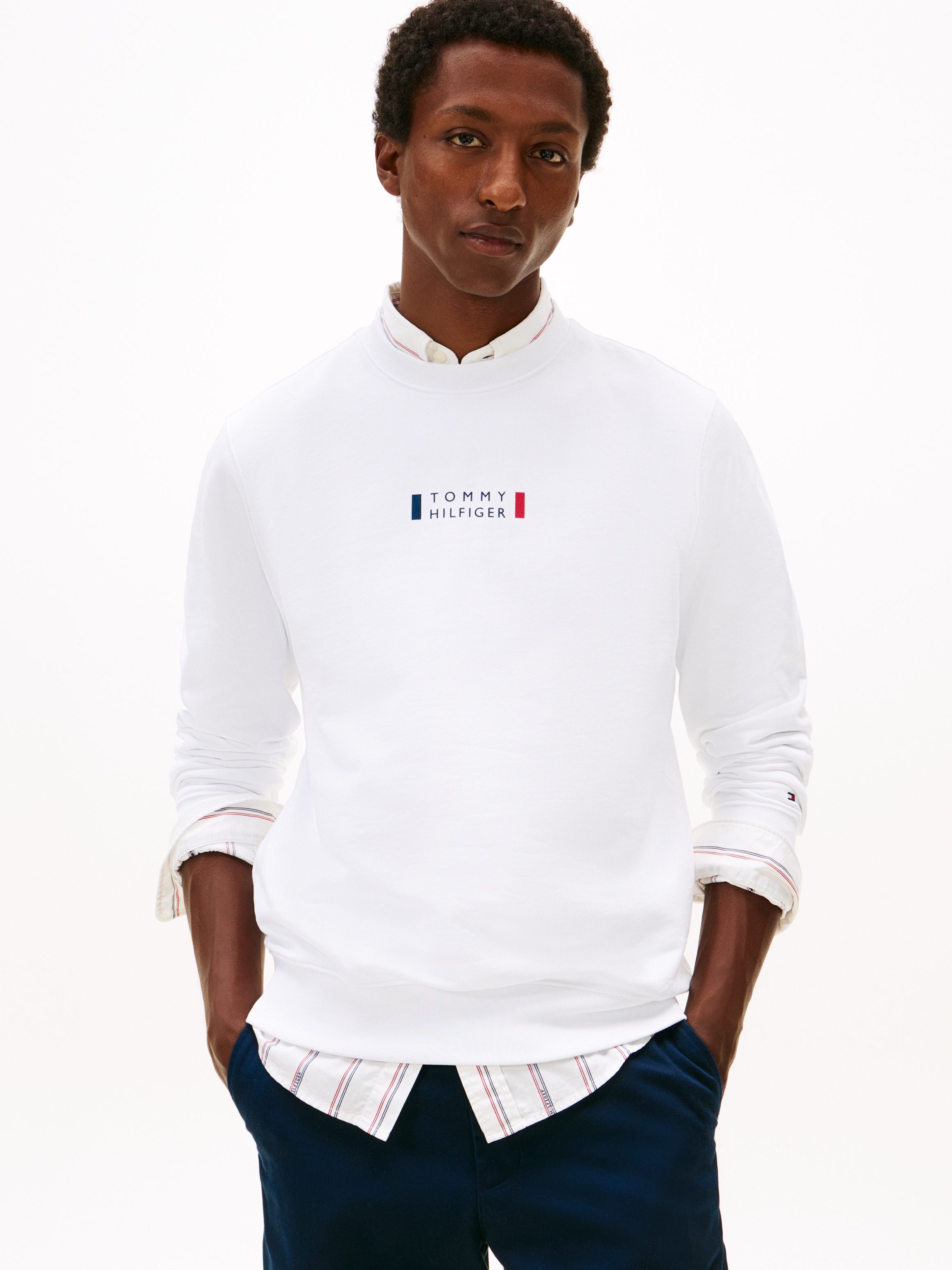 Tommy Hilfiger Sweatshirt »BRAND LOVE«, regular fit, Rundhals
