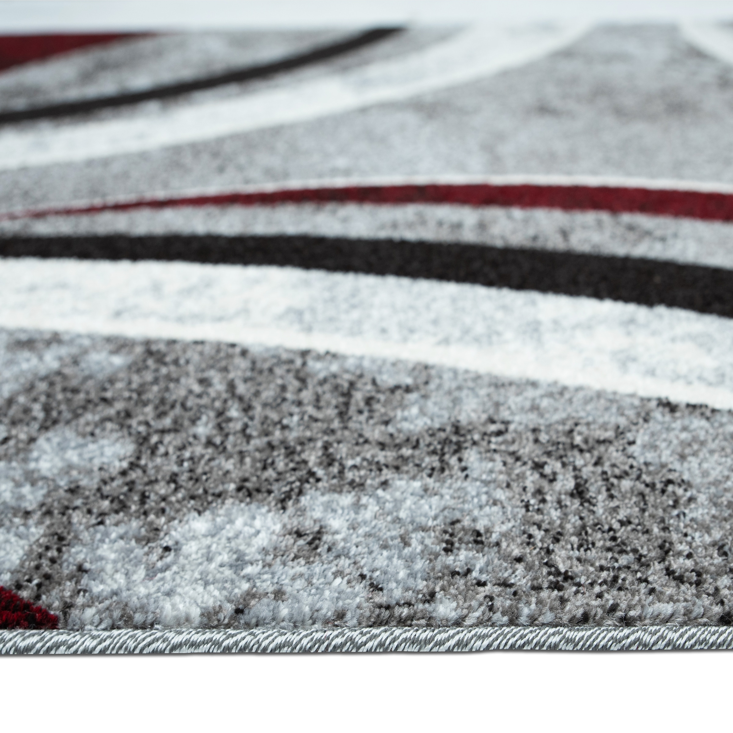 GOODproduct Tapis »Flow, geometrisches Design« Rectangulaire 9 mm Höhe graphique, abstrait, élégant, salon, chambre