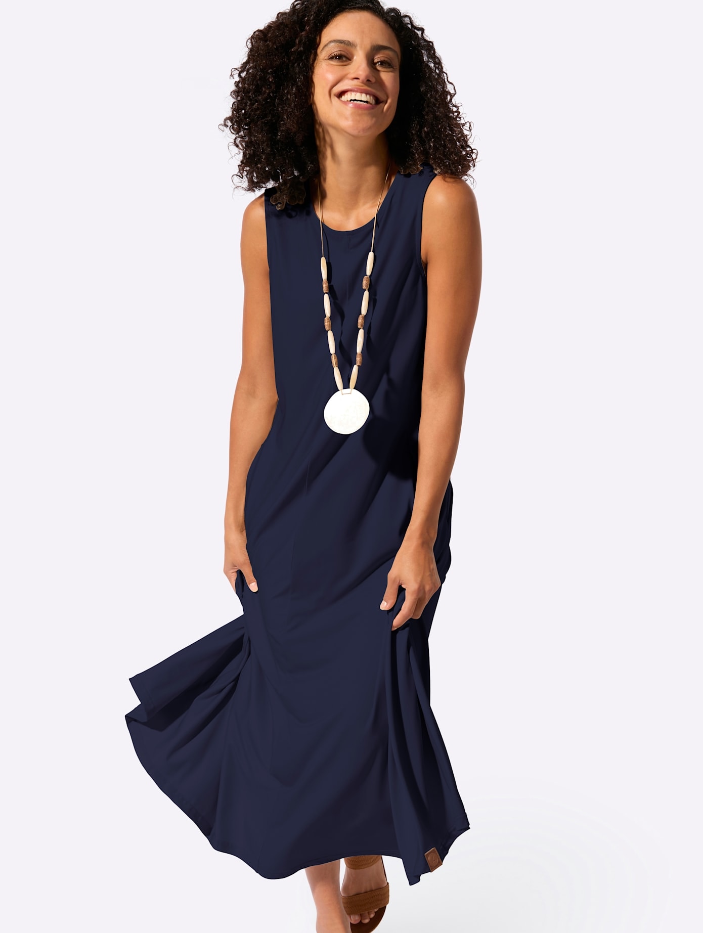Casual Looks Robe en ligne A »Sommer-Kleid« Poche dans les coutures