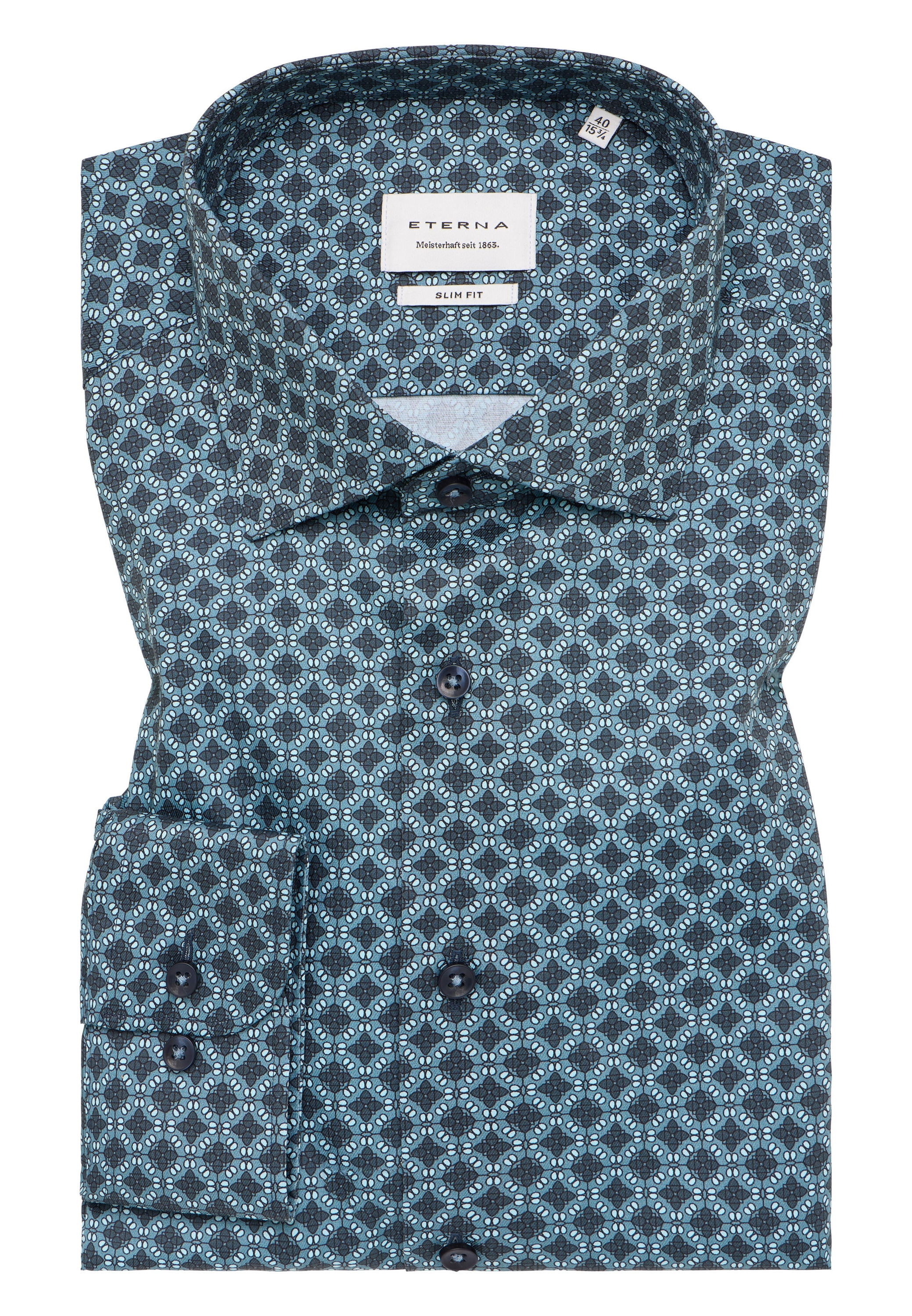 Eterna Chemise à manches longues »SLIM FIT« NON IRON (sans repassage)