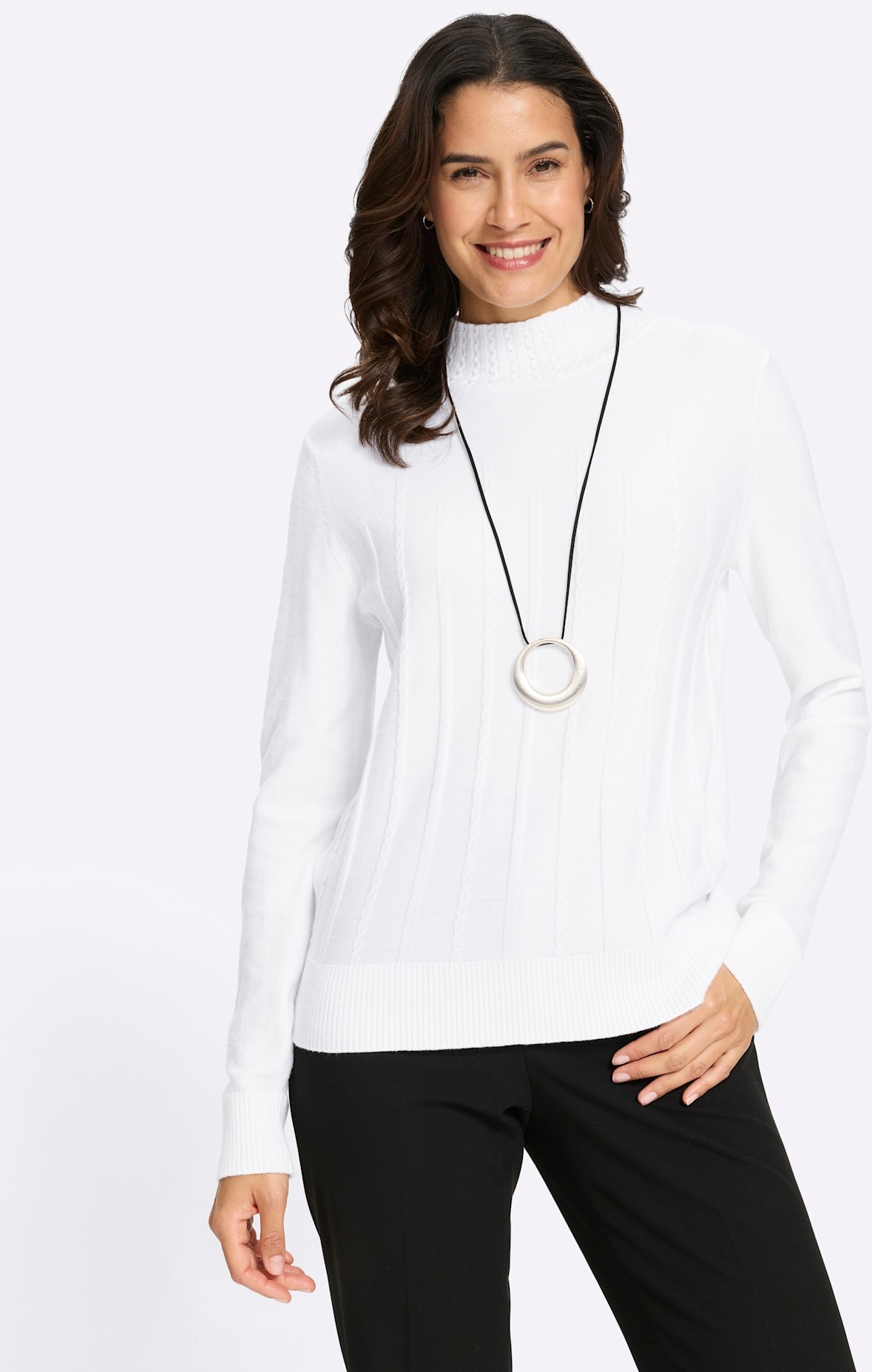 Inspirationen Pull à col montant »Pullover«