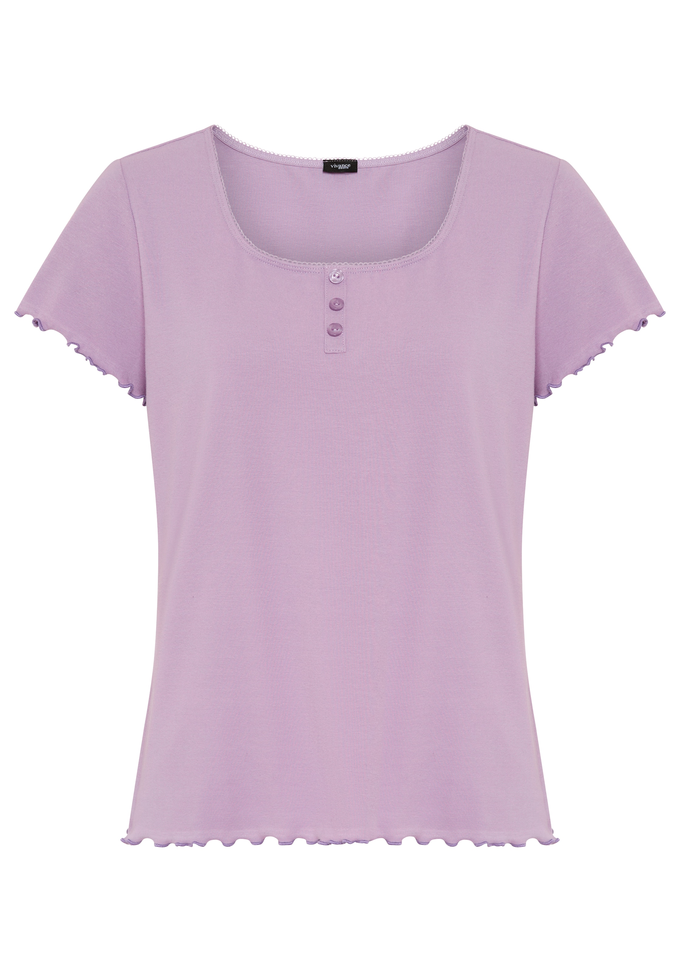 Vivance Dreams Haut de pyjama 1 pièce, 1 avec détails Babylock