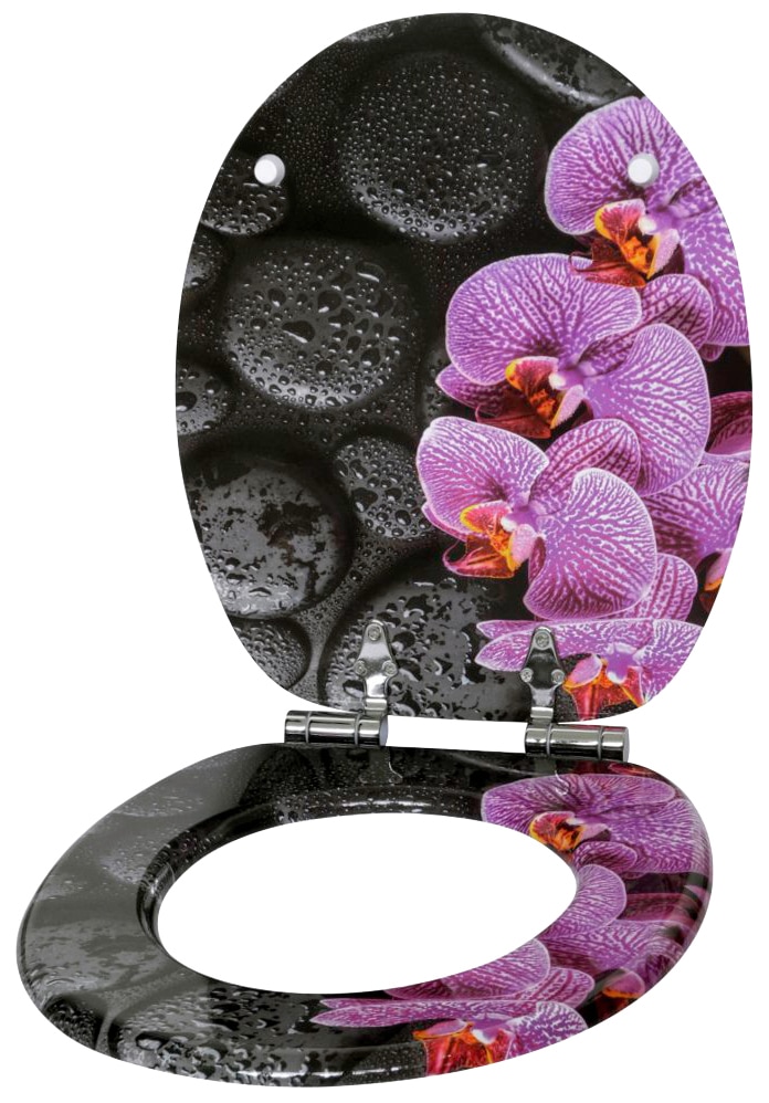 Sanilo Badaccessoire-Set »Madeira« bestehend aus WC-Sitz, Badteppich und Waschbeckenstöpsel