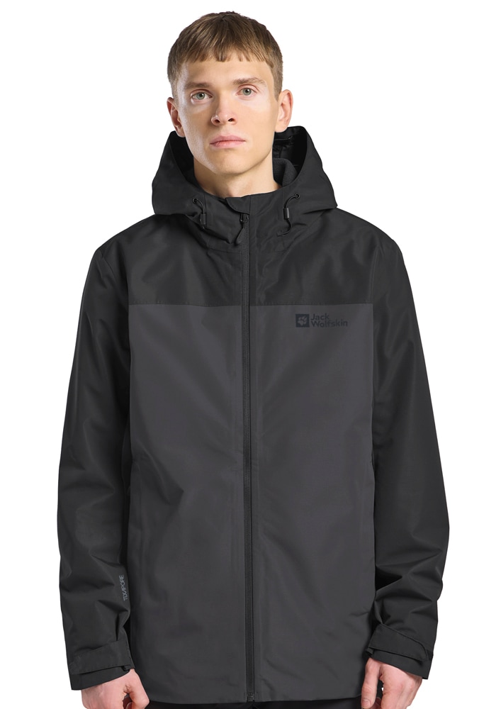 Jack Wolfskin Veste fonctionnelle 3 en 1 »TAUBENBERG 3IN1 JKT M« mit Kapuze